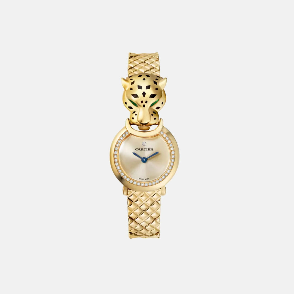 Оригінальна Panthere Yellow Gold Diamond Panther Head Hpi01380 Cartier – боковий вид