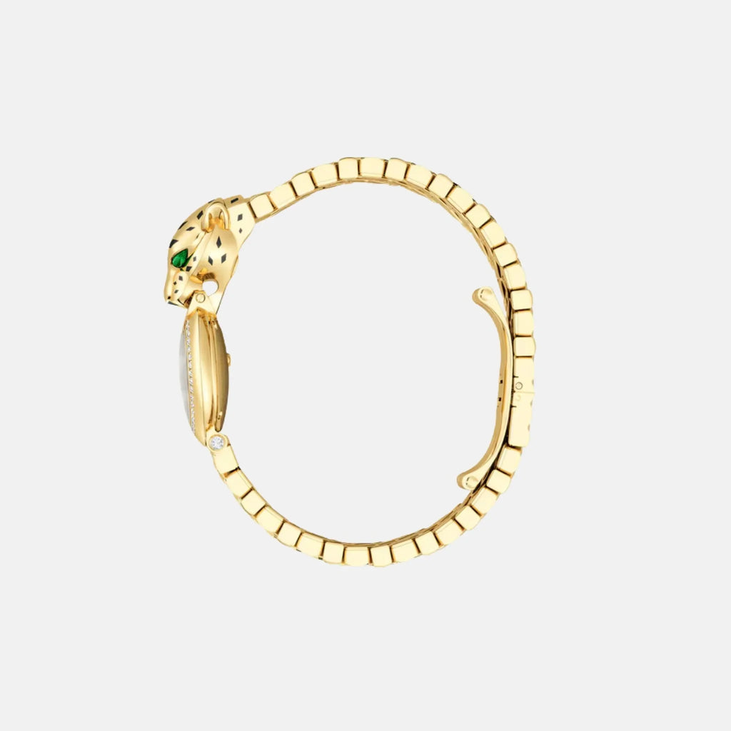 Оригінальна Panthere Yellow Gold Diamond Panther Head Hpi01380 Cartier – вид ззаду