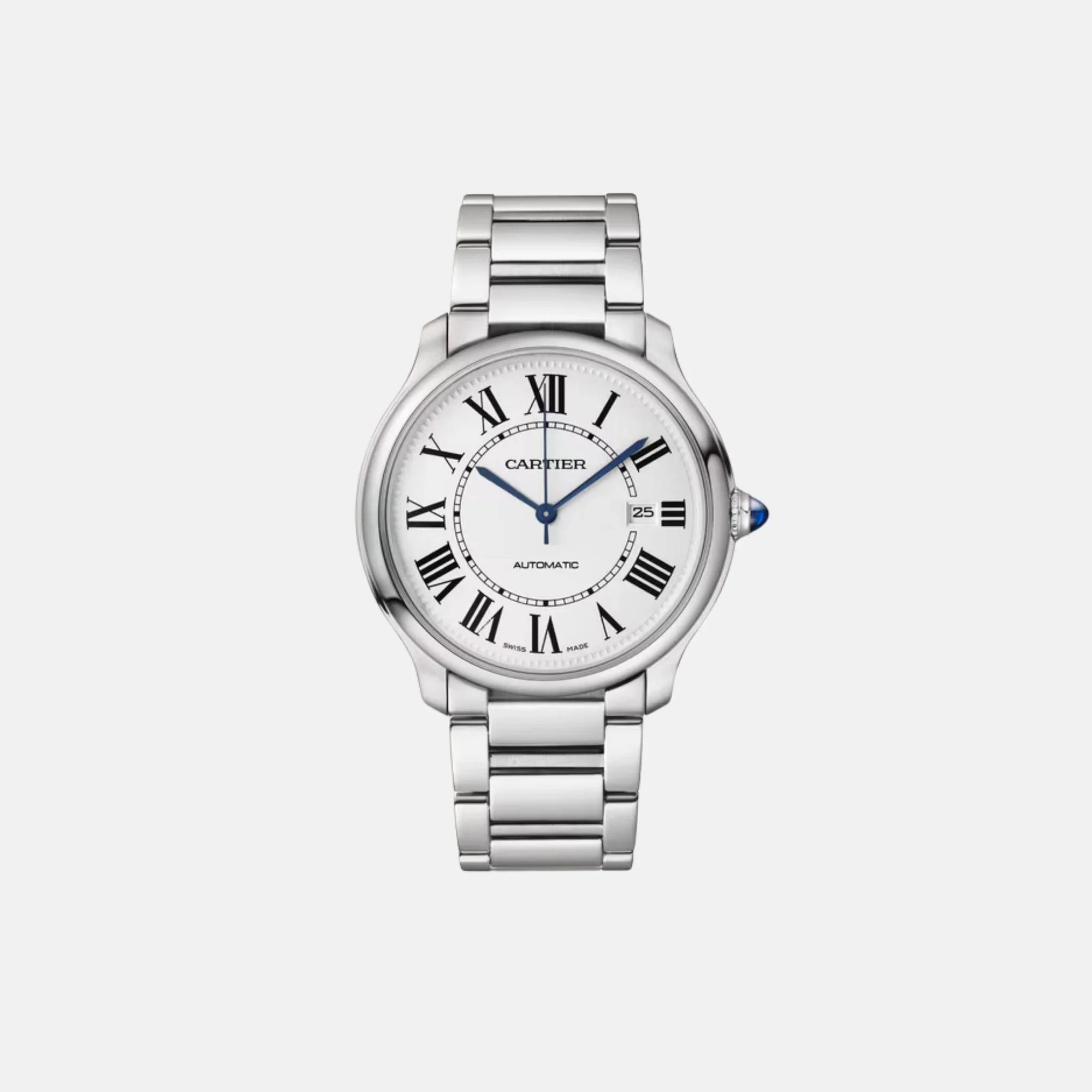 Оригінальна Ronde Must 40mm Steel Automatic Wsrn0035 Cartier – боковий вид