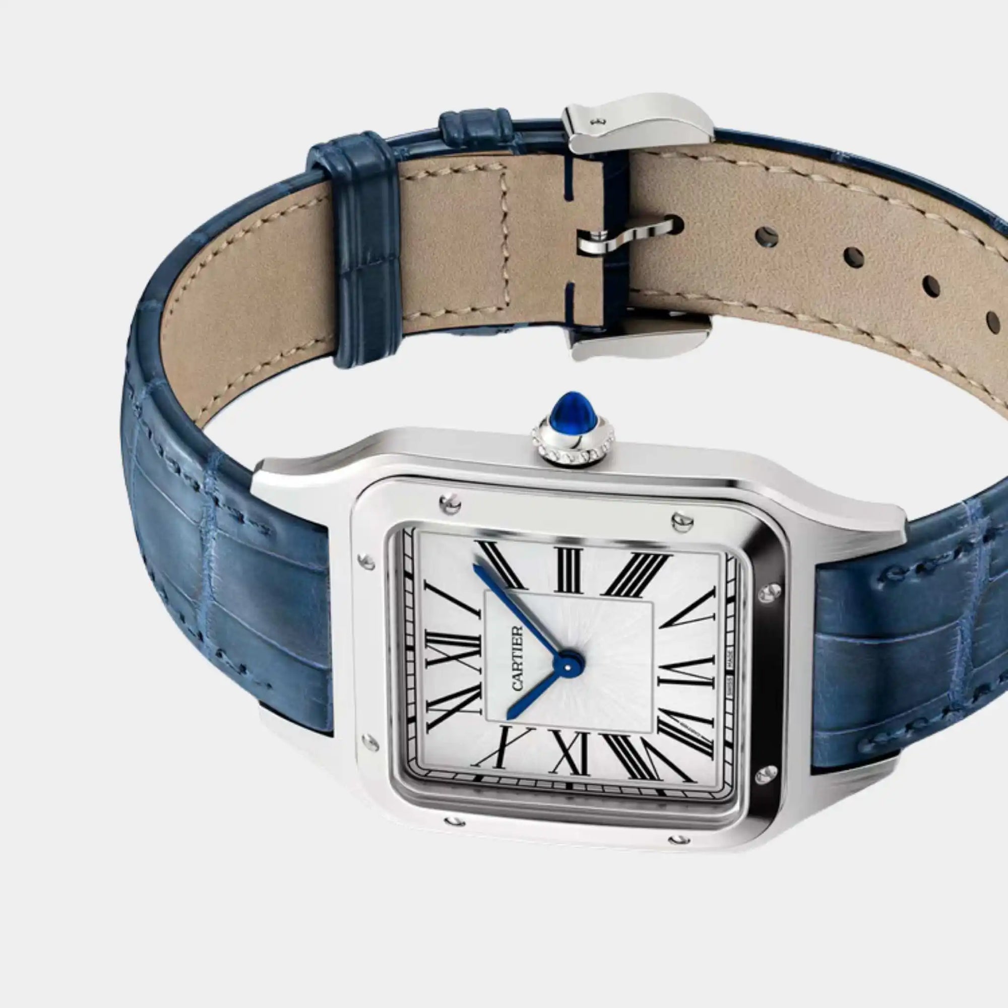 Оригінальна Santos-Dumont Steel Cartier – детальний вид