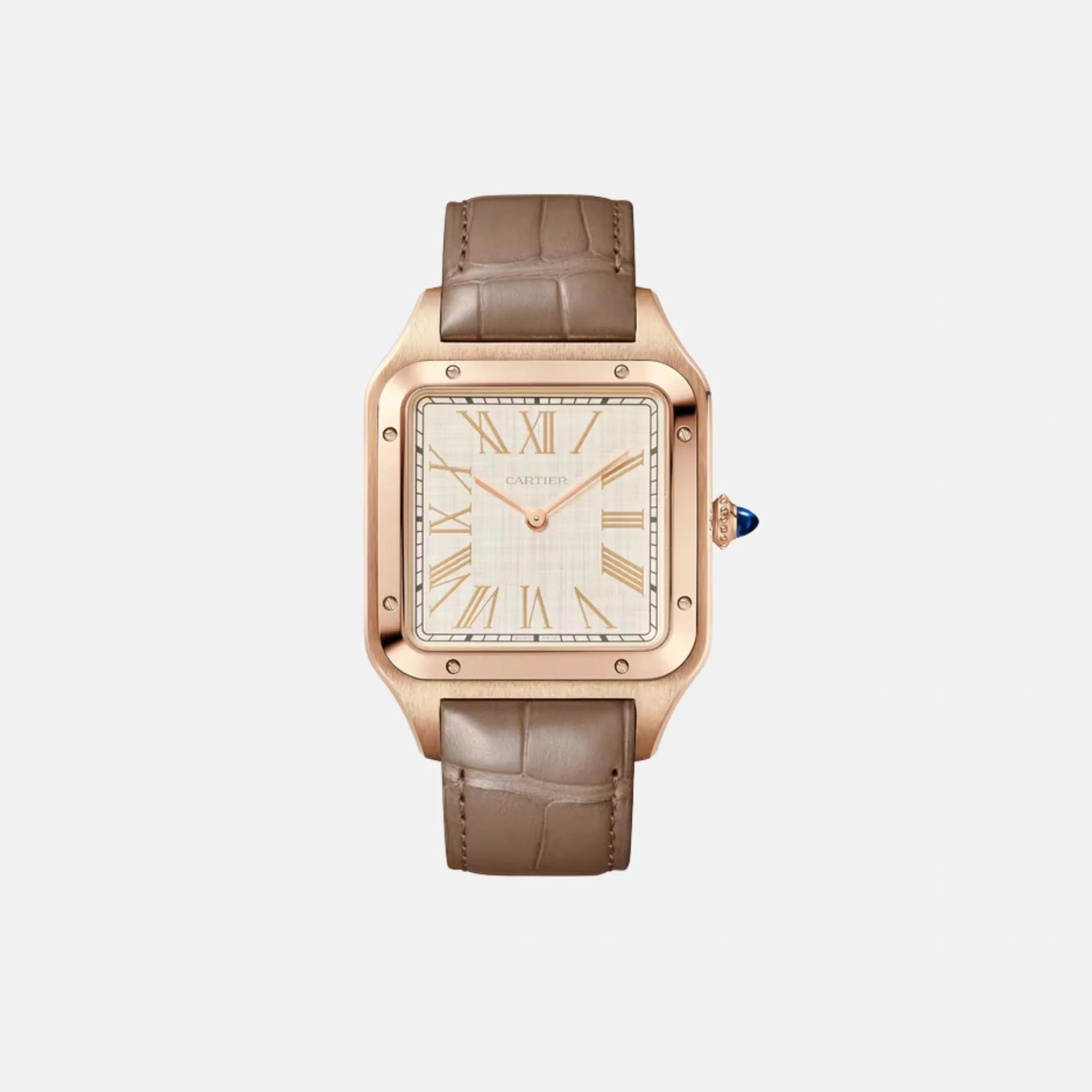 Santos Dumont Extra Large Model 18k Rose Gold Wgsa0112 Cartier оригінал – Купити в Україні – боковий вид