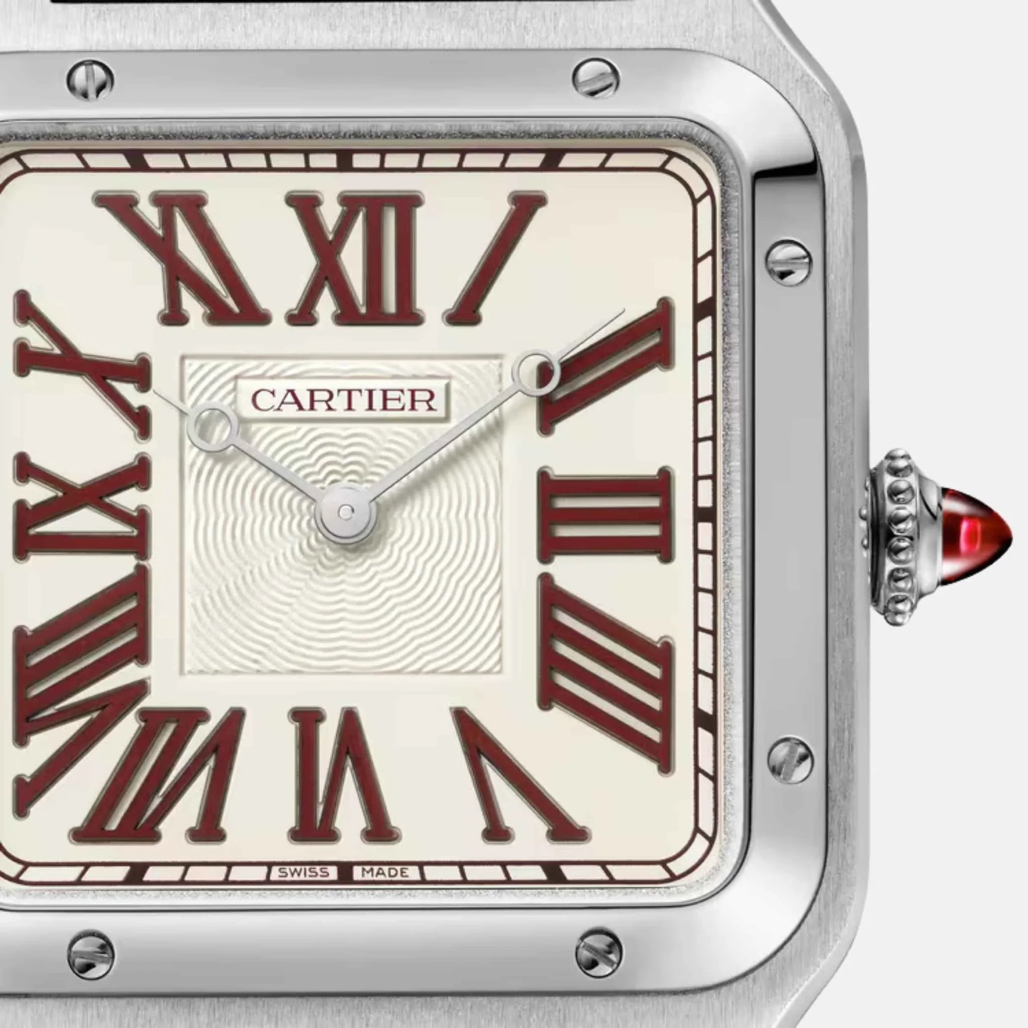 Оригінальна Santos Dumont XL Limited Edition Platinum Wgsa0082 Cartier – вид ззаду
