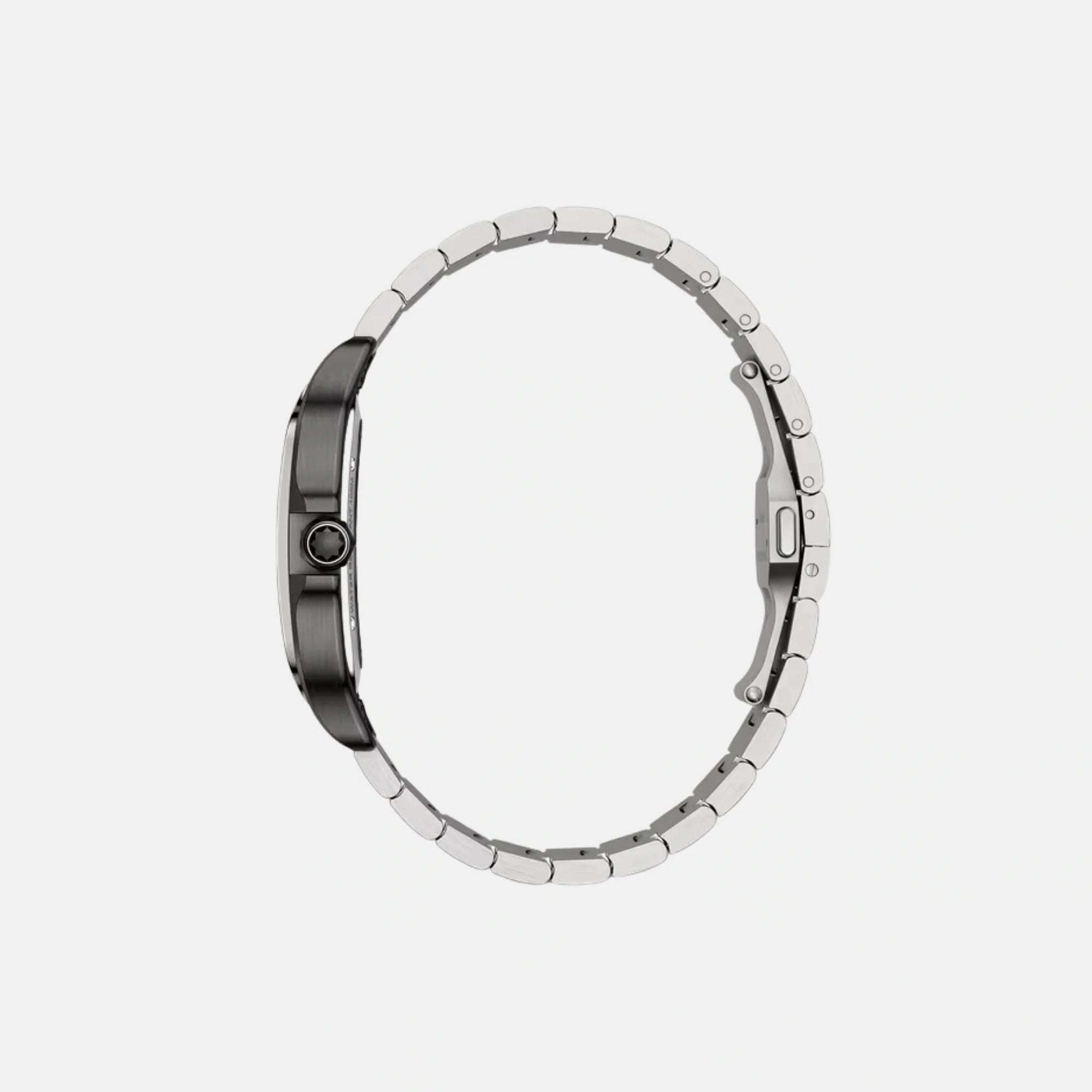 Оригінальна Santos Skeleton Large Model Black Adlc Steel Whsa0027 Cartier – детальний вид