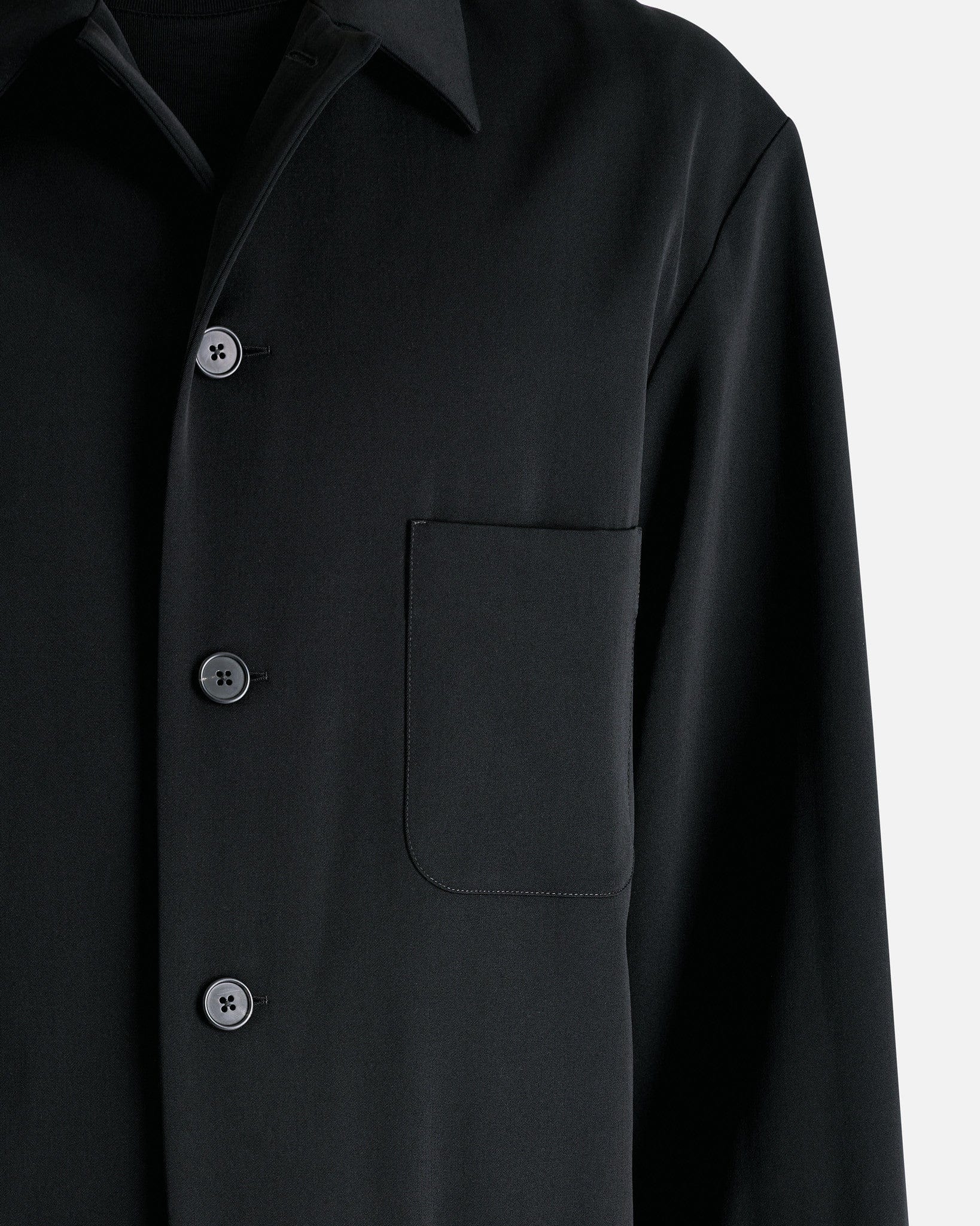 Casey Shirt In Black The row – Гарантія оригінальності – збільшений вид