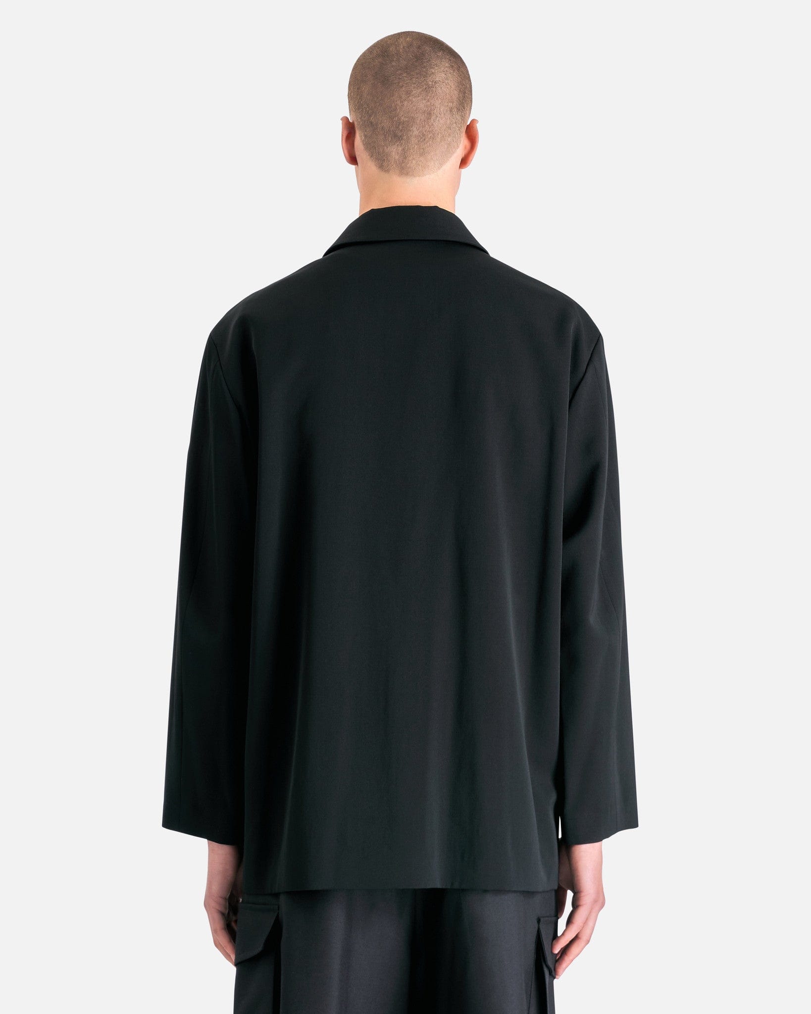 Casey Shirt In Black The row – Гарантія оригінальності – детальний вид