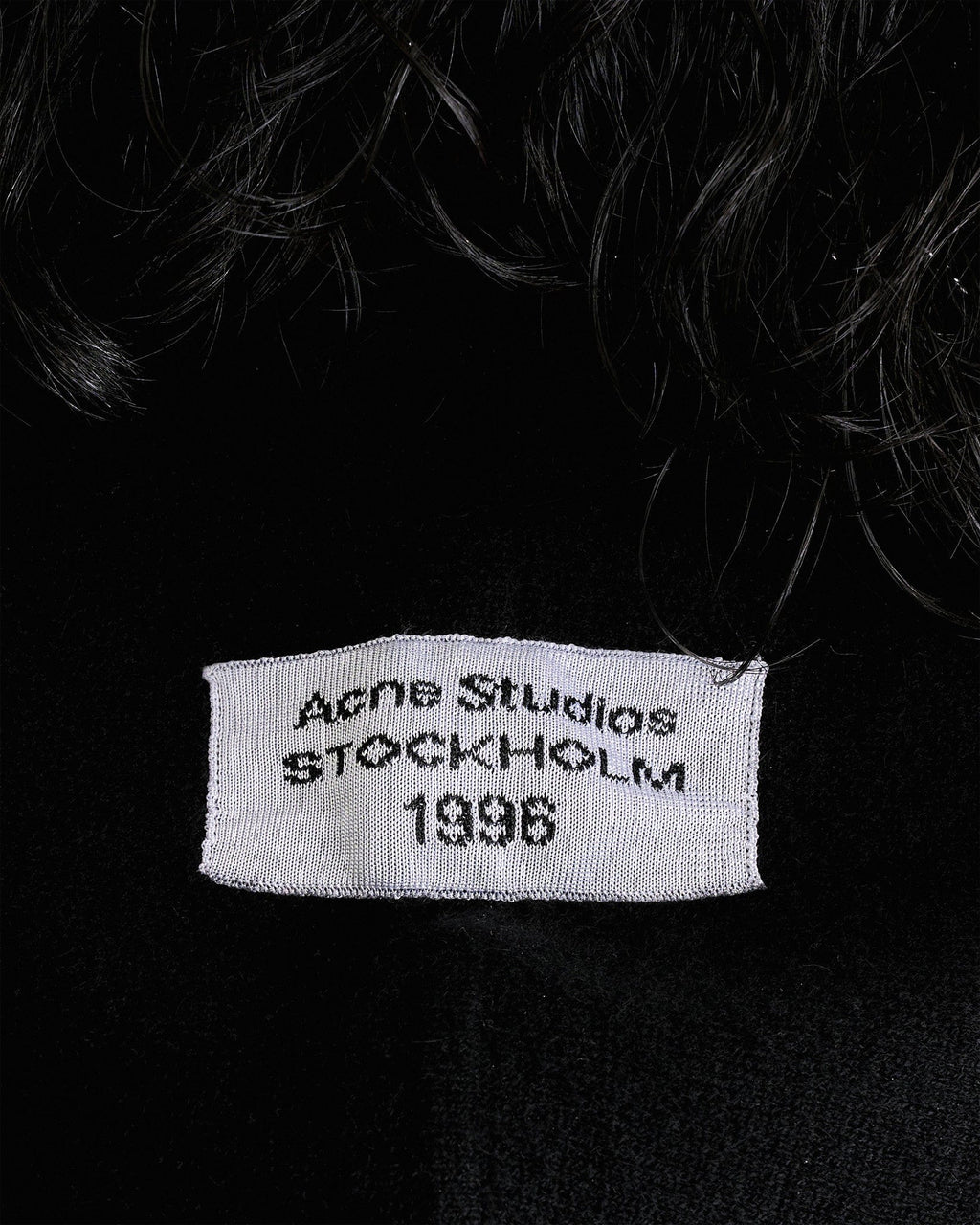 Cashmere Knit Hoodie In Black Acne studios оригінал – Купити в Україні – збільшений вид