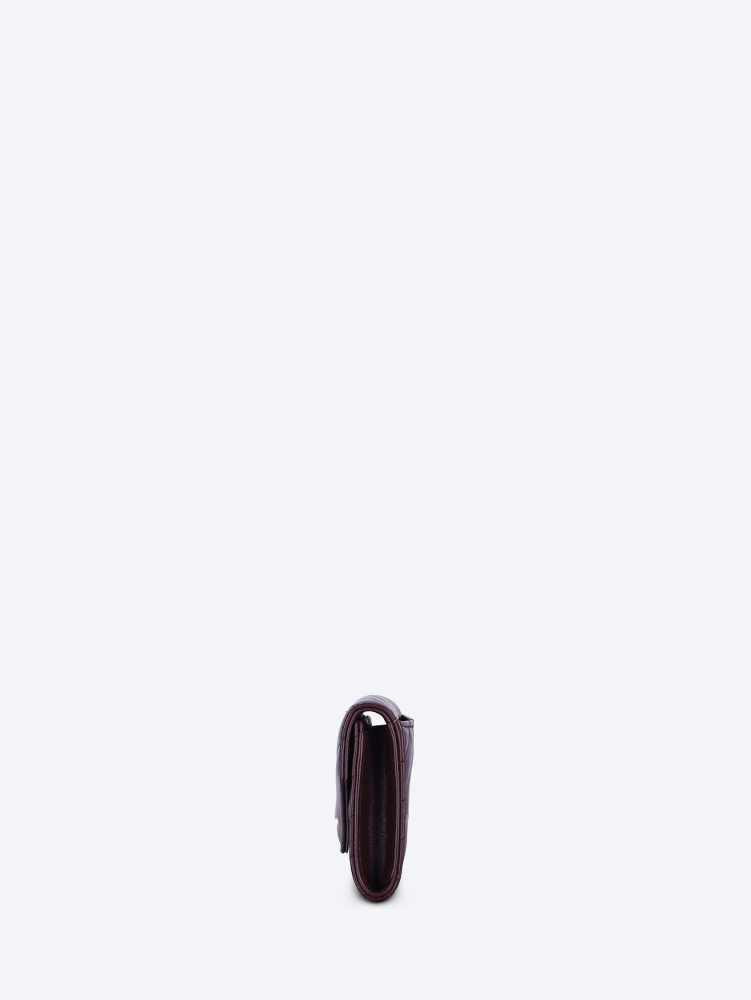 Оригінальна Cassandre Leather Wallet Saint laurent – вид ззаду