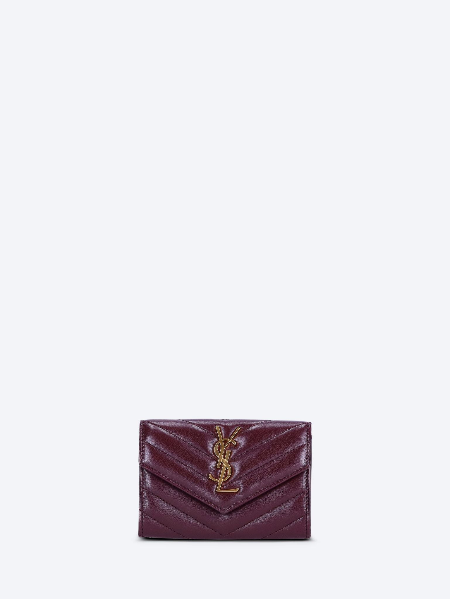 Оригінальна Cassandre Leather Wallet Saint laurent – боковий вид