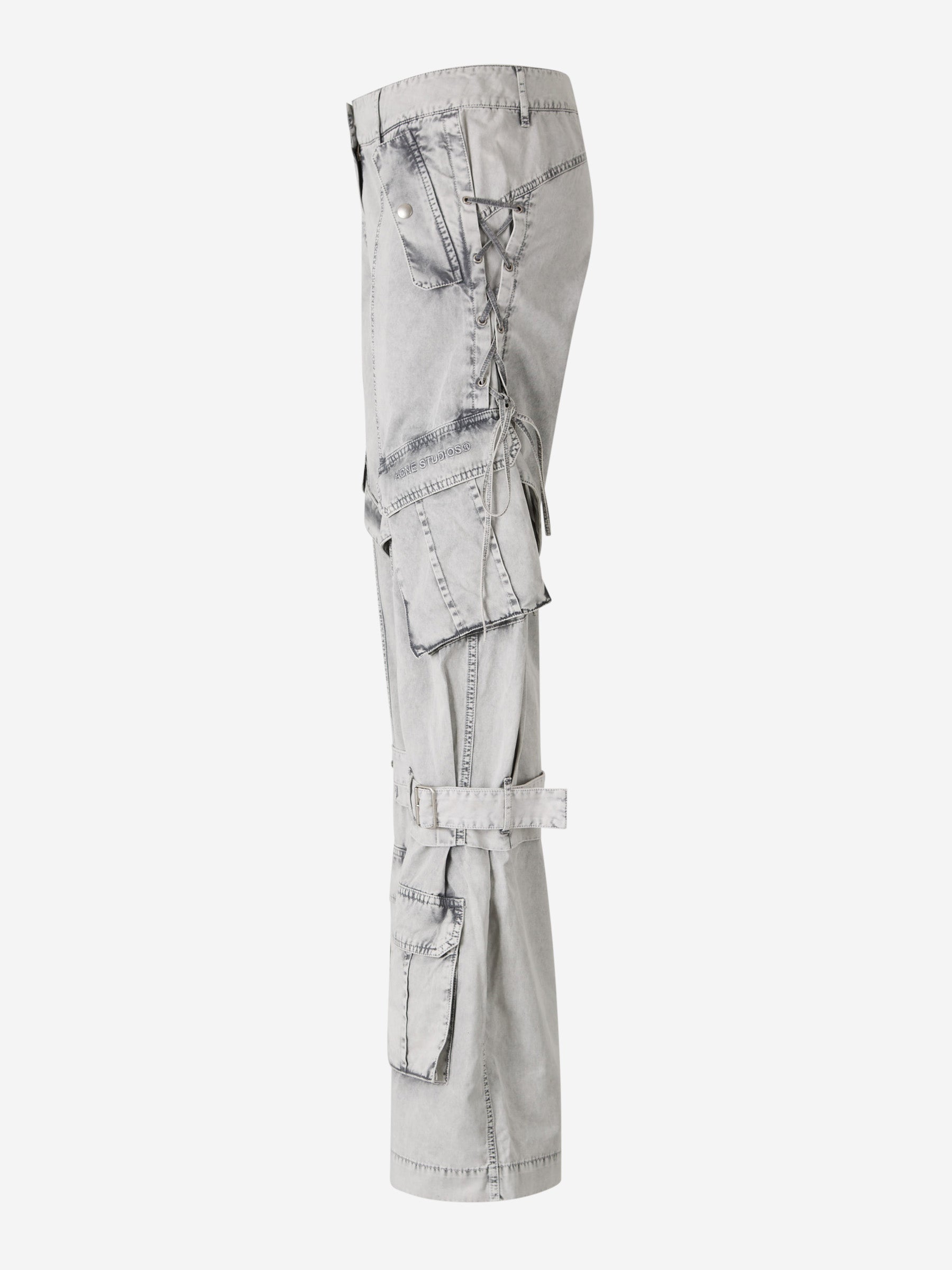 Оригінальна Cargo Jeans Acne studios – вид ззаду