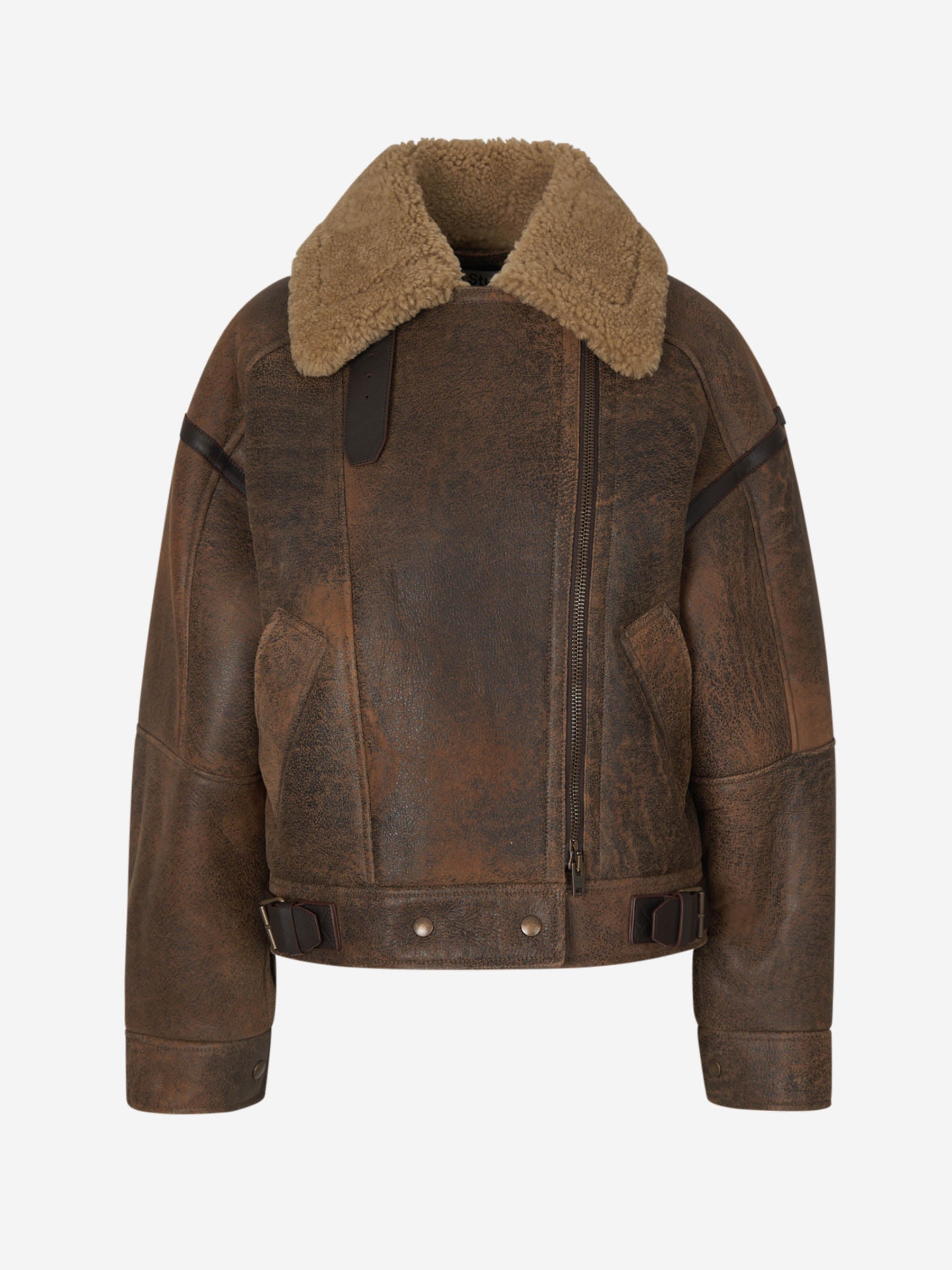 Oversize Double Face Jacket Acne studios – Гарантія оригінальності – вид ззаду