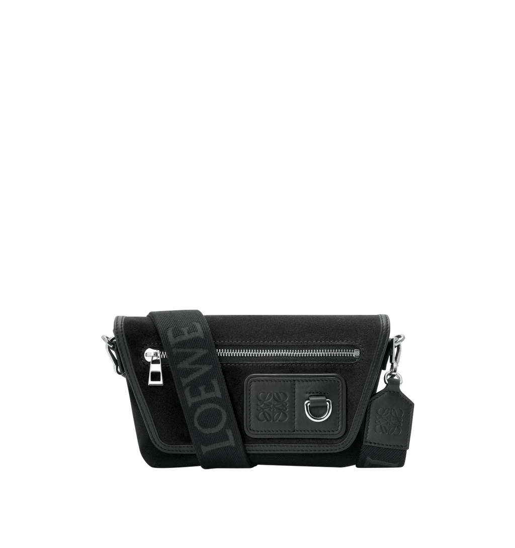 Mini Flex Messenger Bag Loewe – Гарантія оригінальності – боковий вид