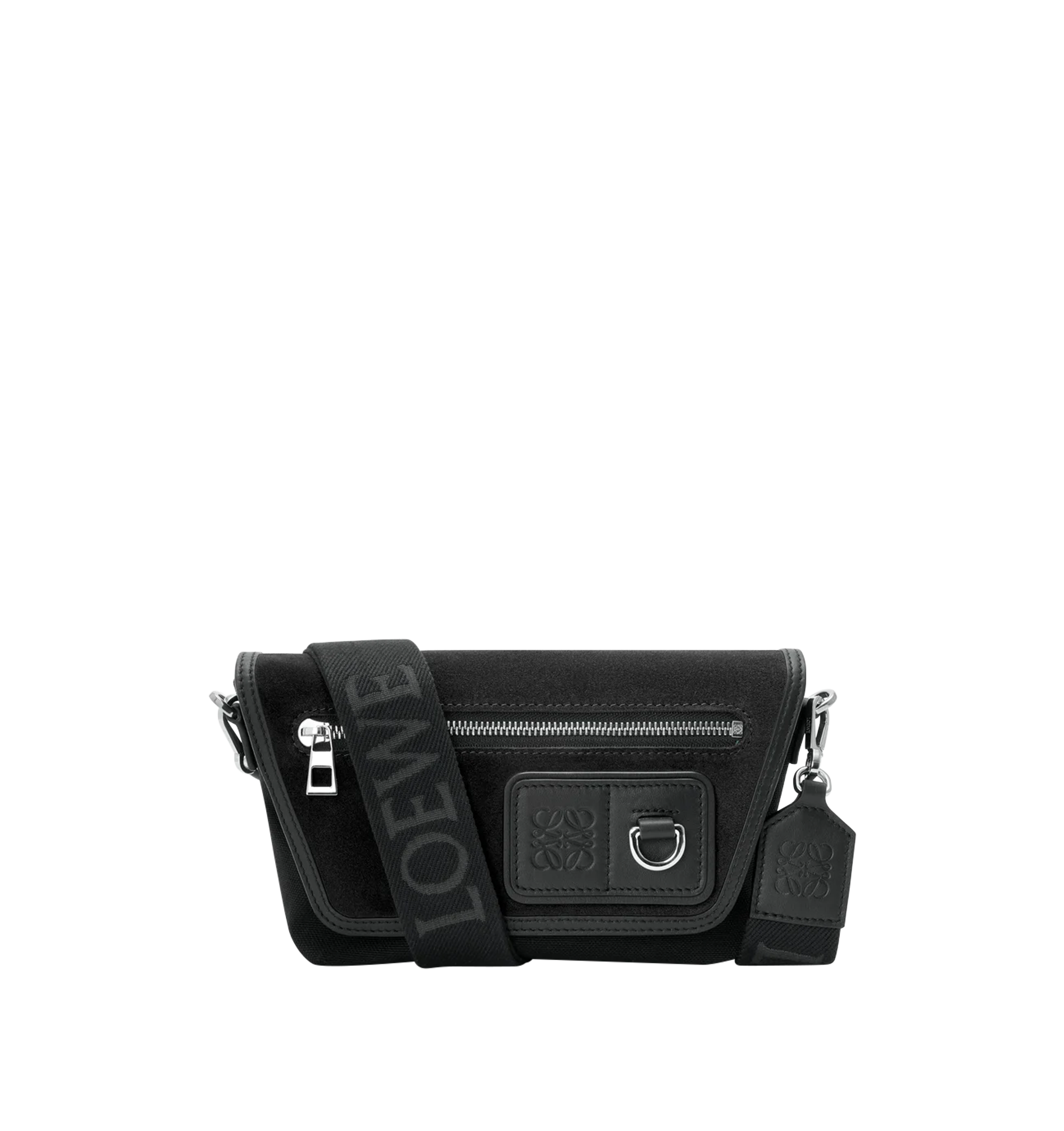 Mini Flex Messenger Bag Loewe – Гарантія оригінальності – боковий вид