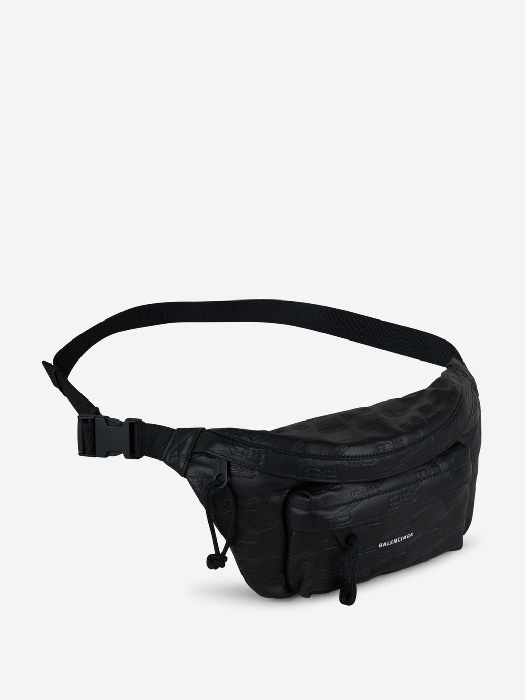 Оригінальна Leather Logo Waist Bag Balenciaga – боковий вид