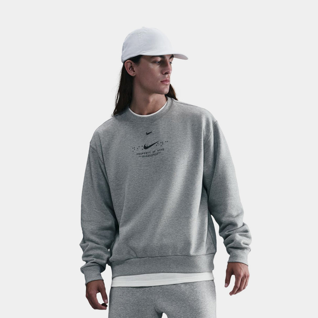Nsw Property Of Nike Fleece Mens Crewneck Nike – Гарантія оригінальності – боковий вид