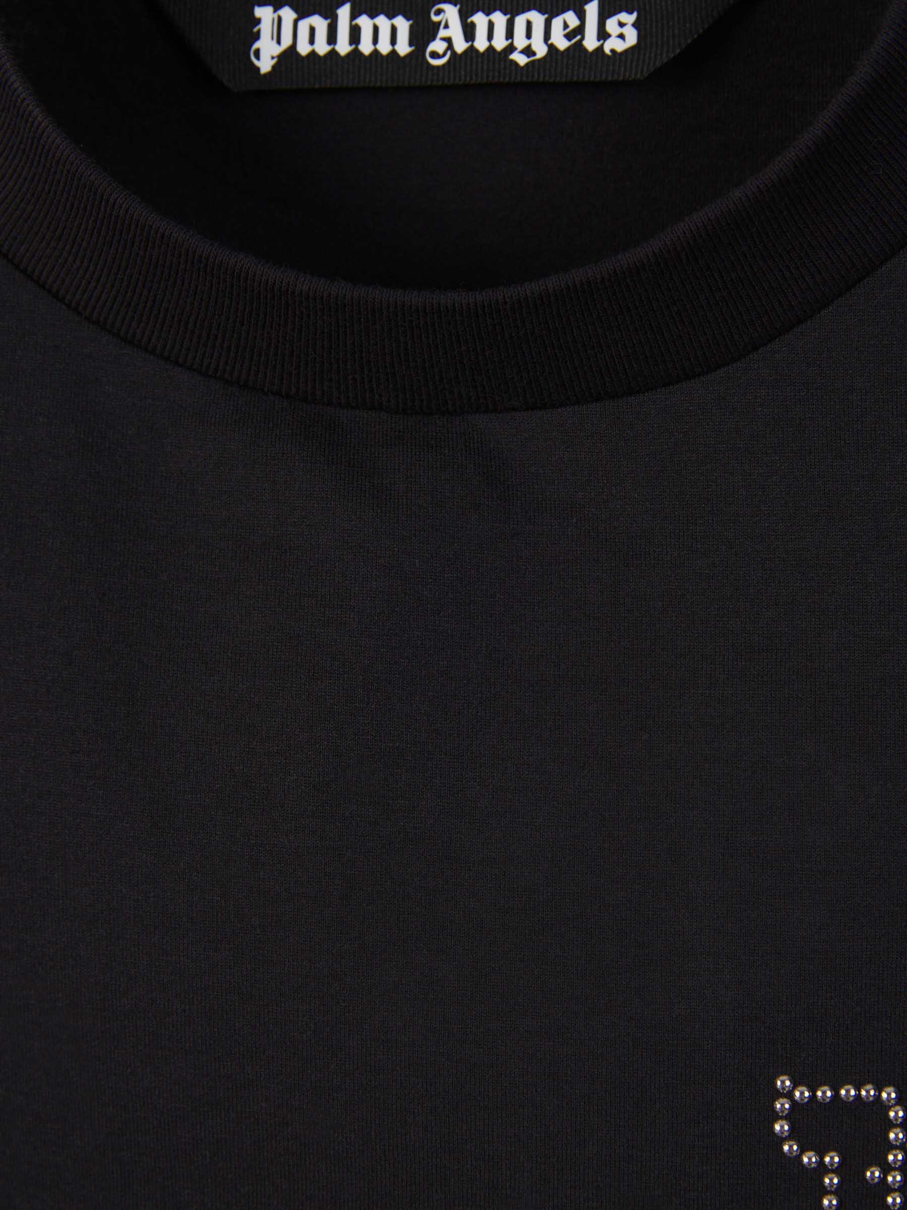 Monogram Cotton T-Shirt Palm angels оригінал – Купити в Україні – детальний вид