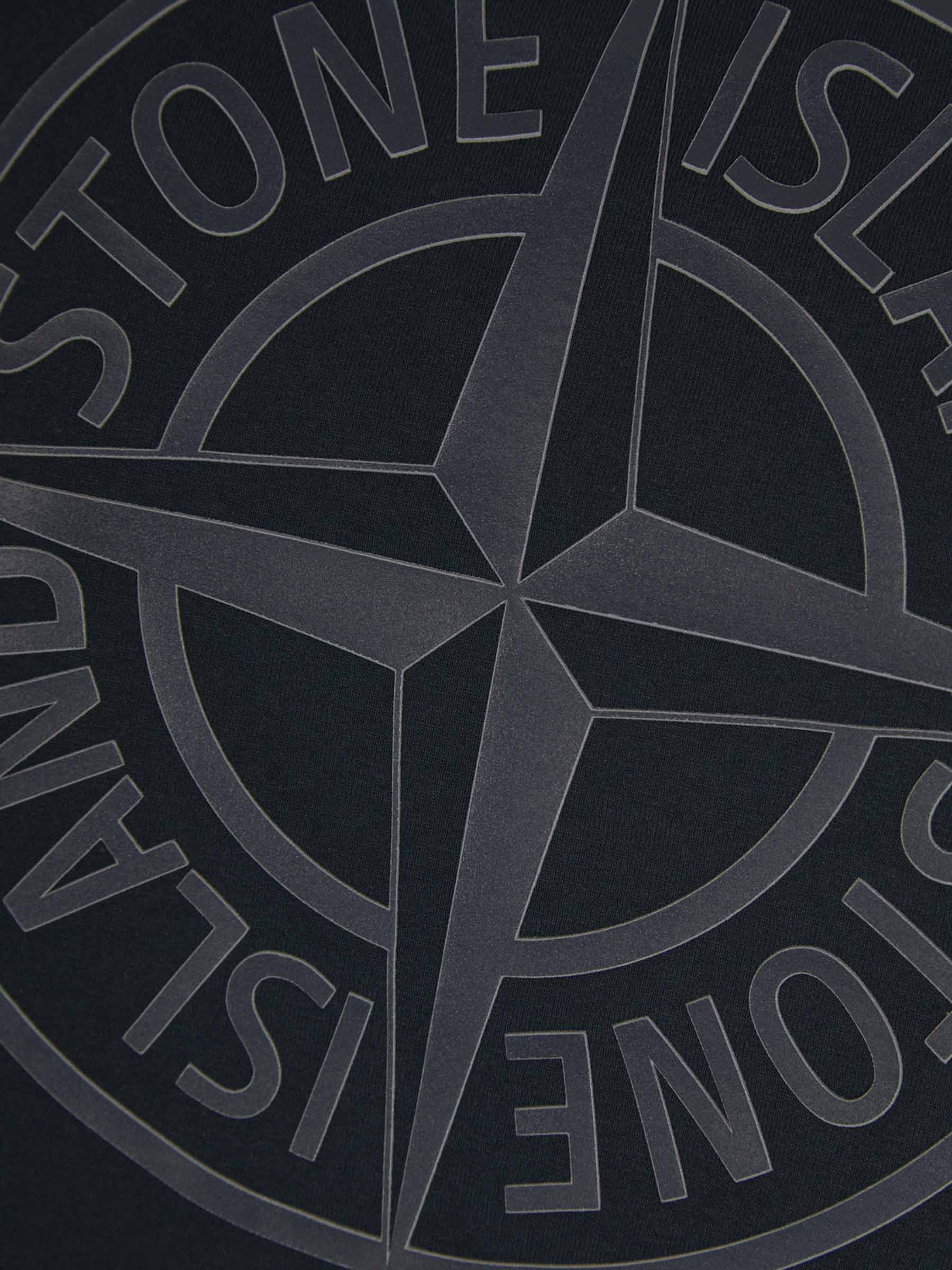 Оригінальна Cotton Logo T-Shirt Stone island – збільшений вид
