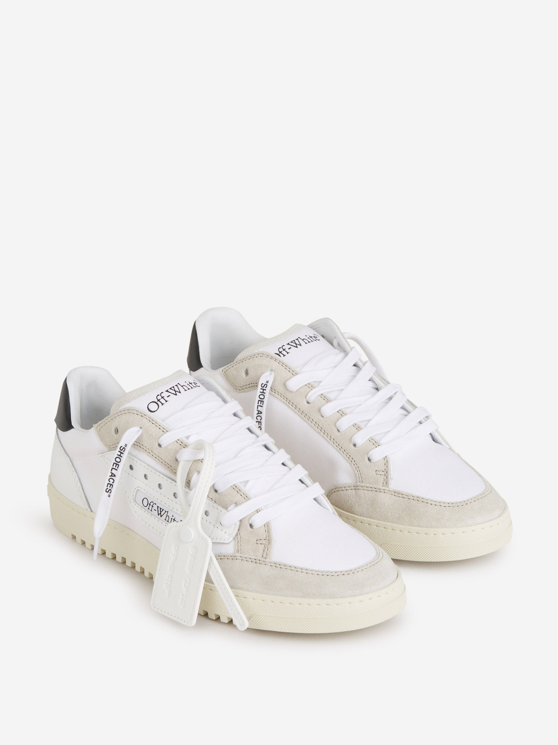 Leather 5.0 Sneakers Off-white оригінал – Купити в Україні – вид ззаду