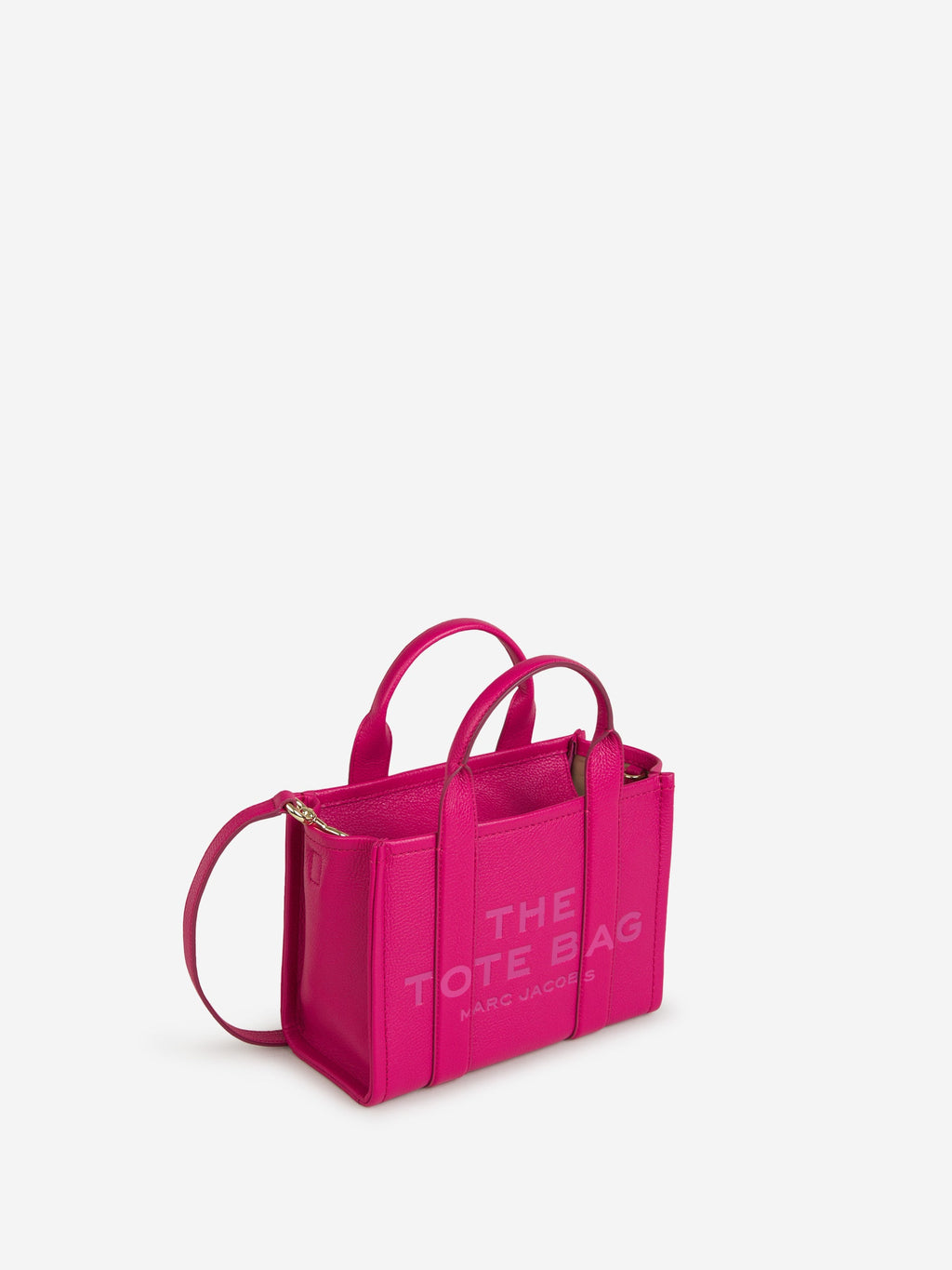 Leather Tote Bag Mini Marc jacobs – Гарантія оригінальності – боковий вид