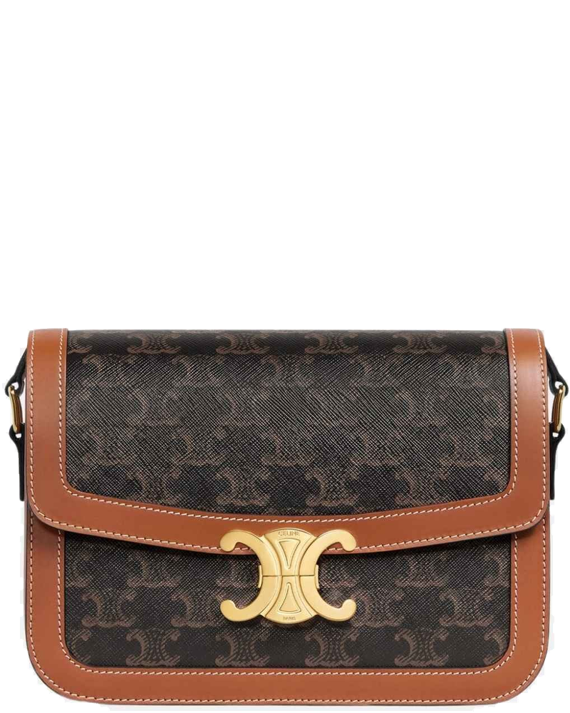 Classique Triomphe Bag In Triomphe Canvas And Calfskin Celine оригінал – Купити в Україні