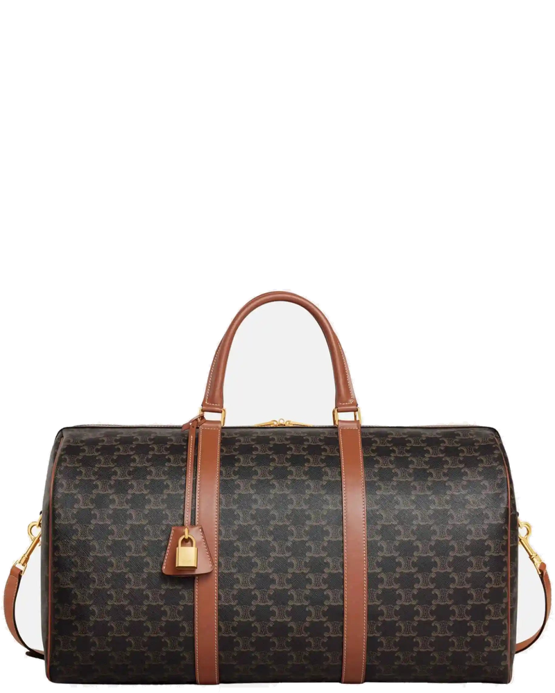 Large Travel Bag In Triomphe Canvas And Calfskin Celine оригінал – Купити в Україні