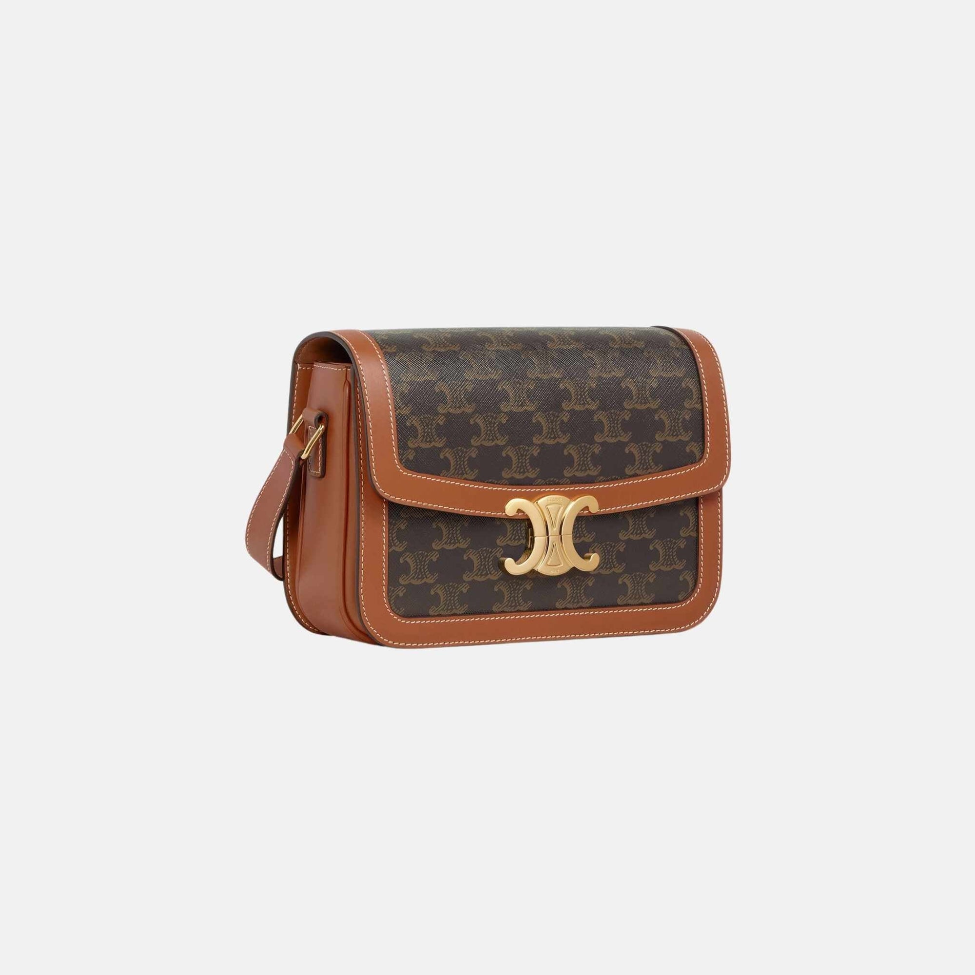 Classique Triomphe Bag In Triomphe Canvas And Calfskin Celine оригінал – Купити в Україні – детальний вид
