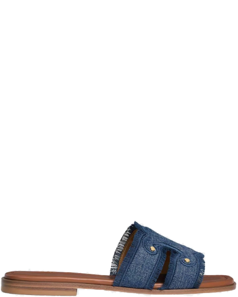 Marina Fringed Mule In Denim Celine оригінал – Купити в Україні