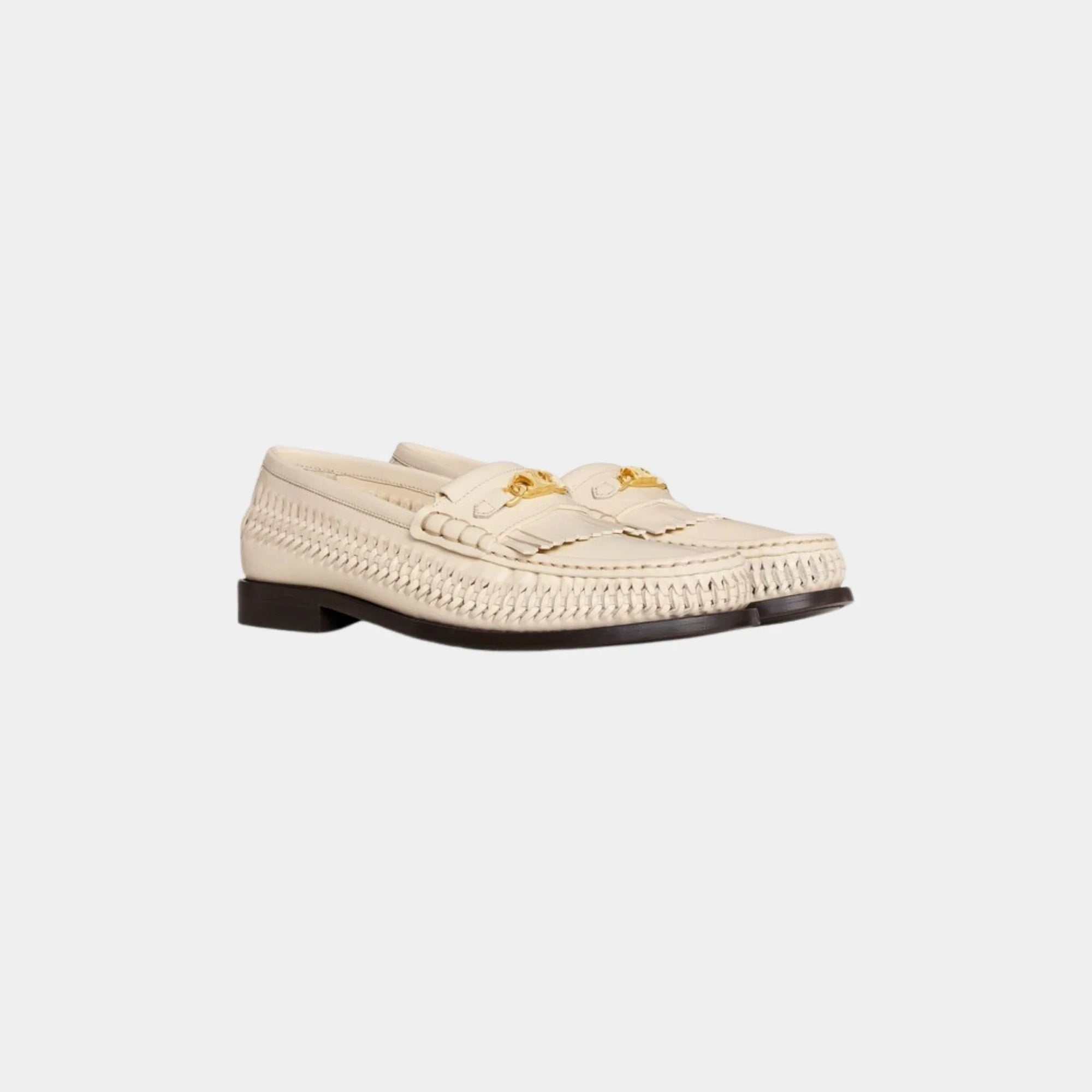 Luco Braided Loafer In Calfskin Celine оригінал – Купити в Україні – вид ззаду