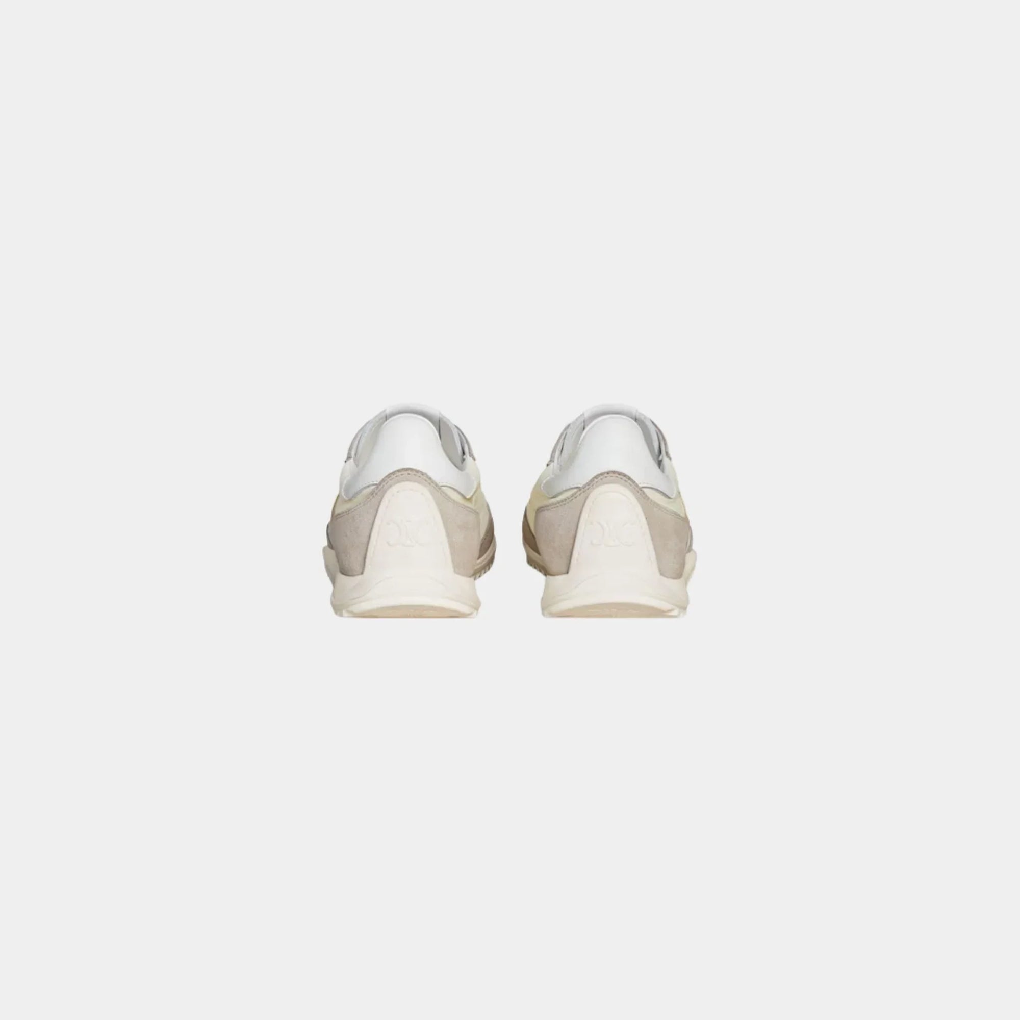 Оригінальна Racer Sneaker With Triomphe In Nylon, Suede & Calfskin Celine – детальний вид