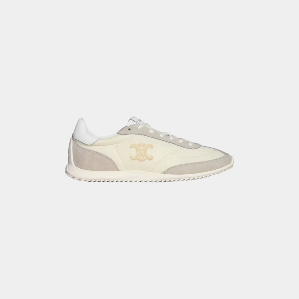 Оригінальна Racer Sneaker With Triomphe In Nylon, Suede & Calfskin Celine – боковий вид