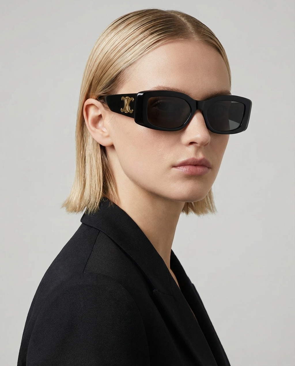 Оригінальна Triomphe XL 01 Sunglasses Celine – вид ззаду