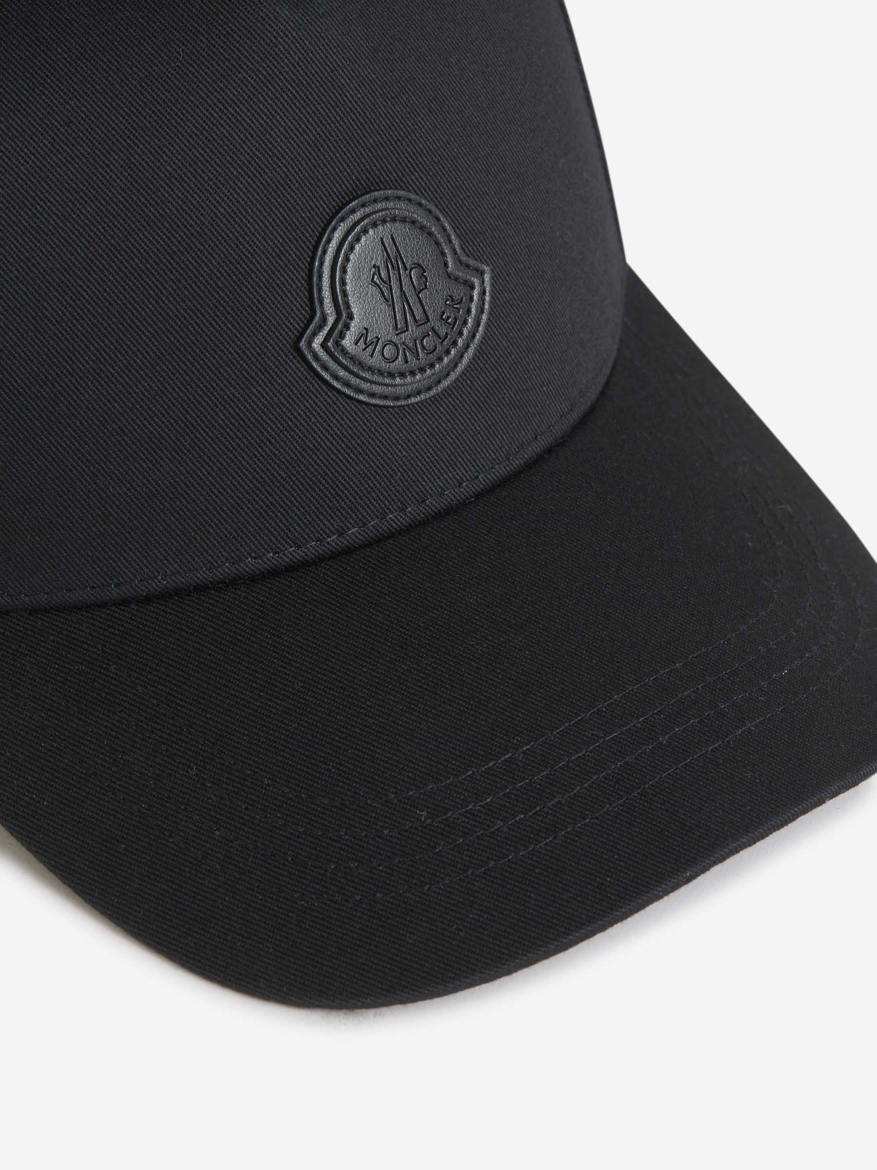 Оригінальна Logo Cotton Cap Moncler – збільшений вид