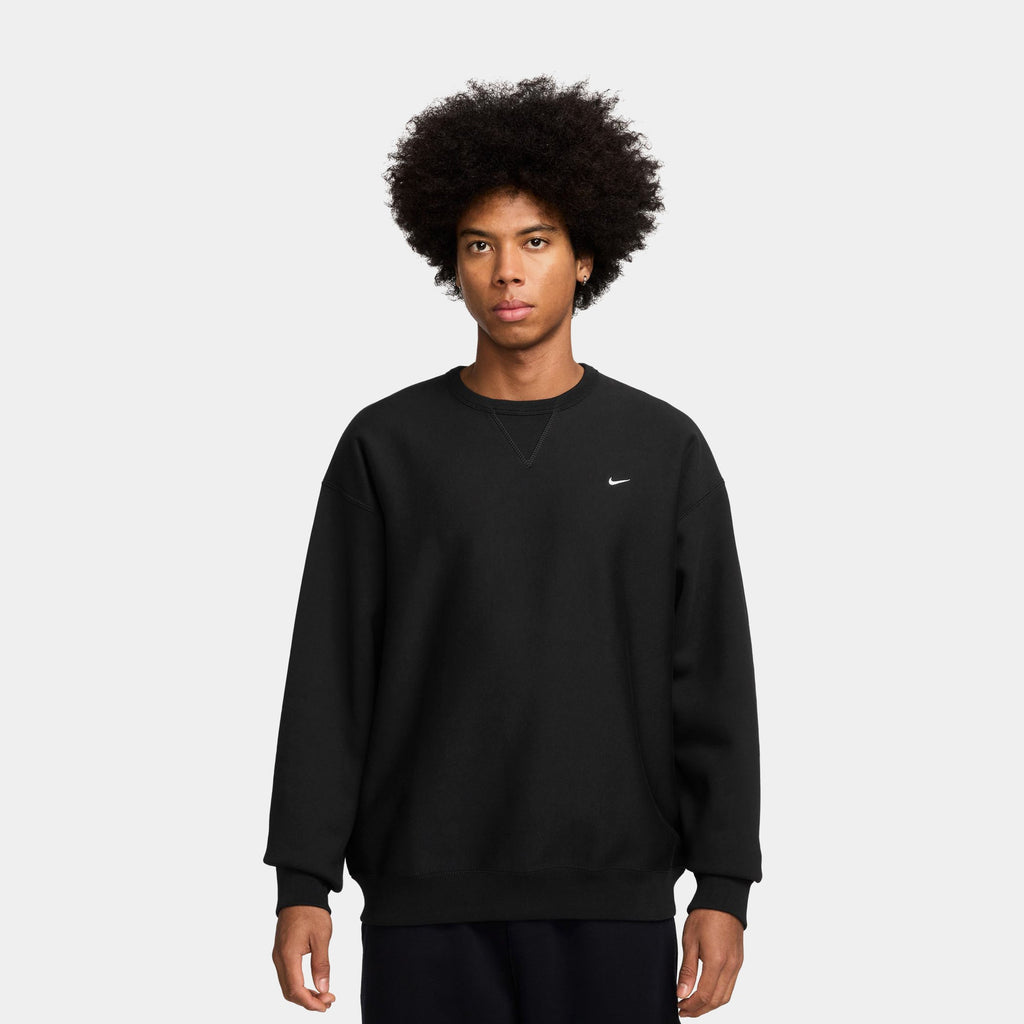 Solo Swoosh Fleece Crew Mens Sweatshirt Nike оригінал – Купити в Україні – боковий вид
