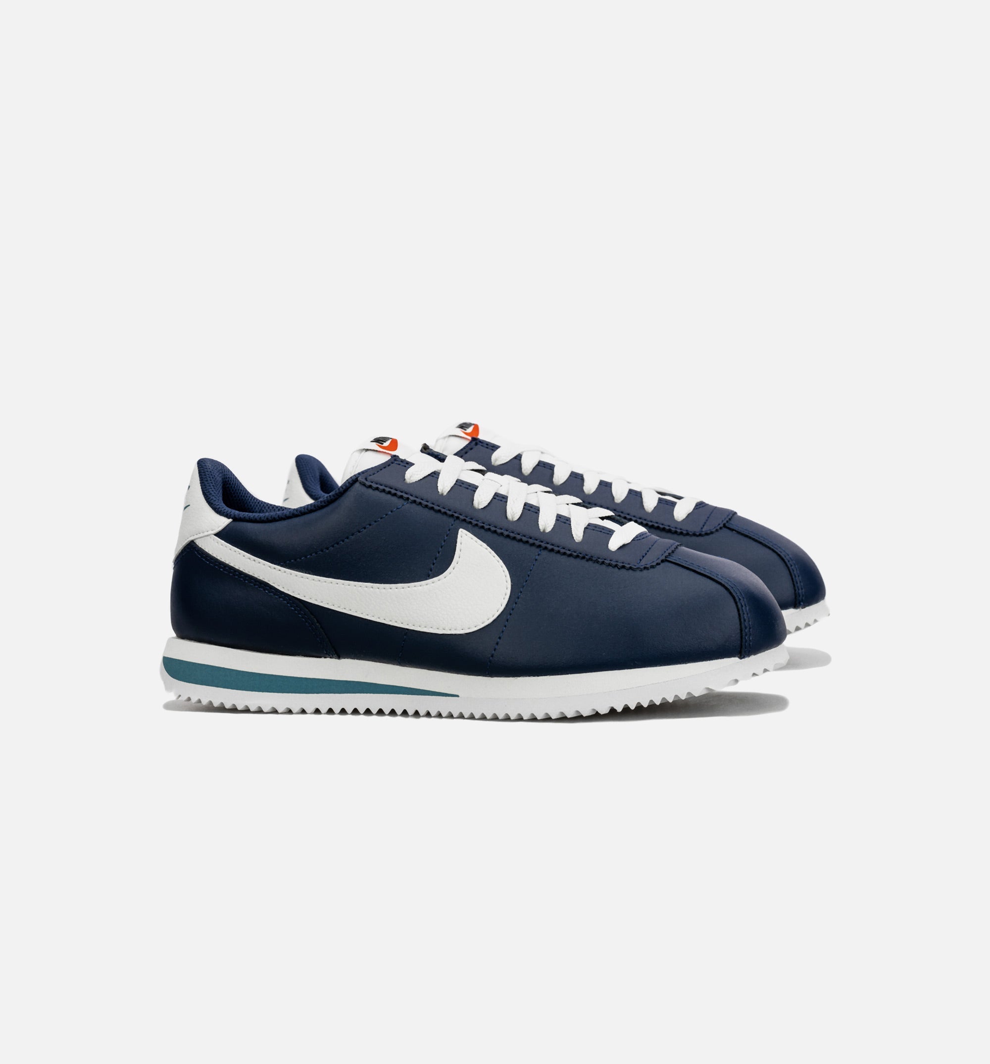 Cortez 23 Midnight Navy Mens Lifestyle Shoe Nike – Гарантія оригінальності – вид ззаду