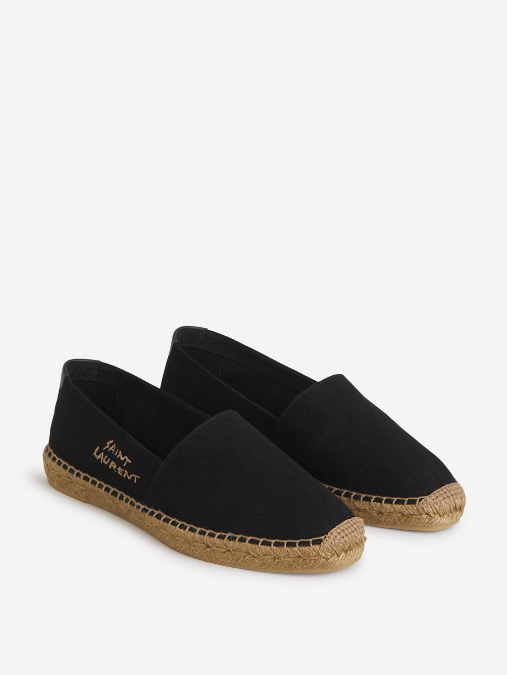 Оригінальна Embroidered Canvas Espadrilles Saint laurent – вид ззаду