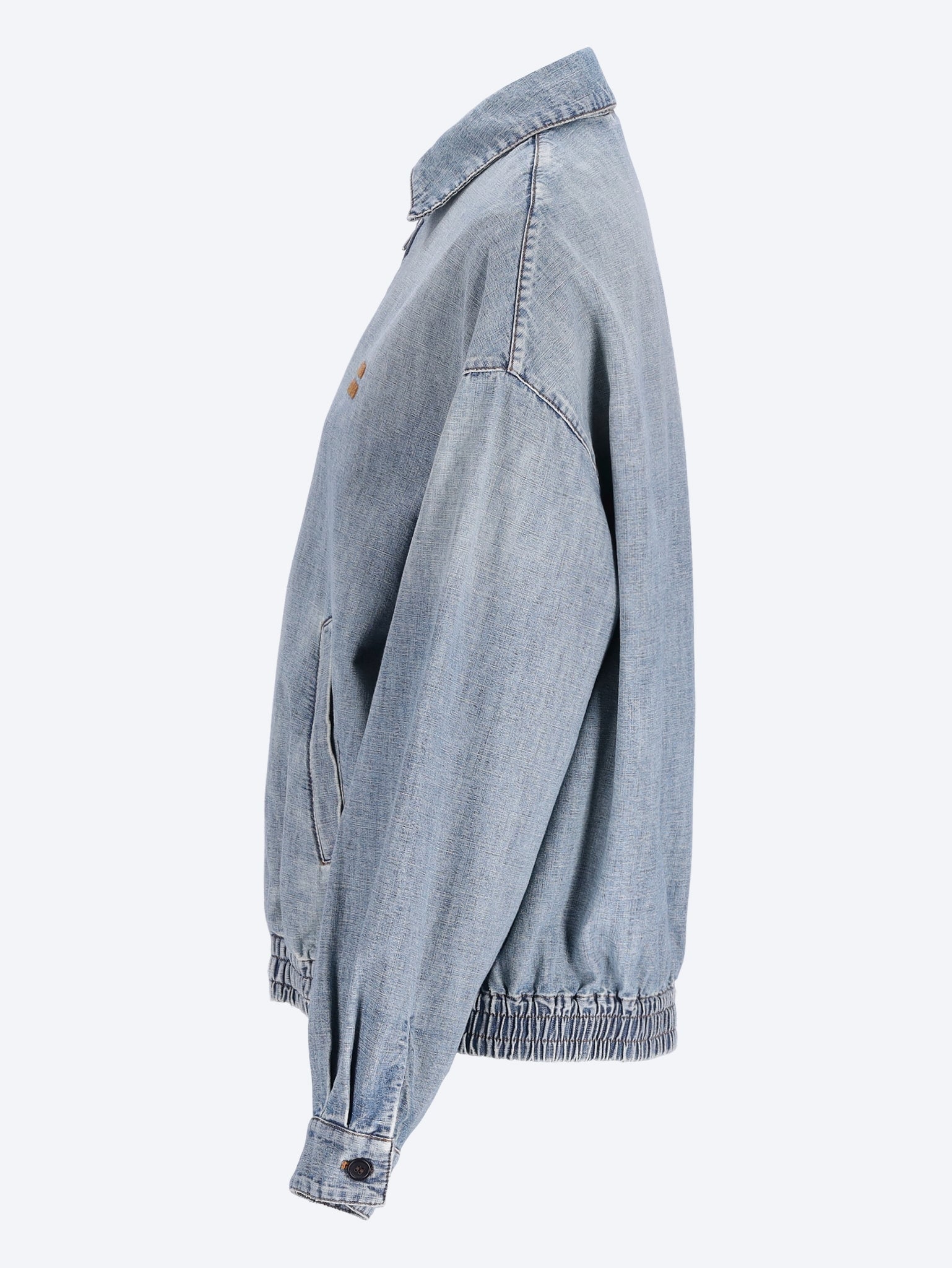 Chambray Jacket Miu miu оригінал – Купити в Україні – вид ззаду