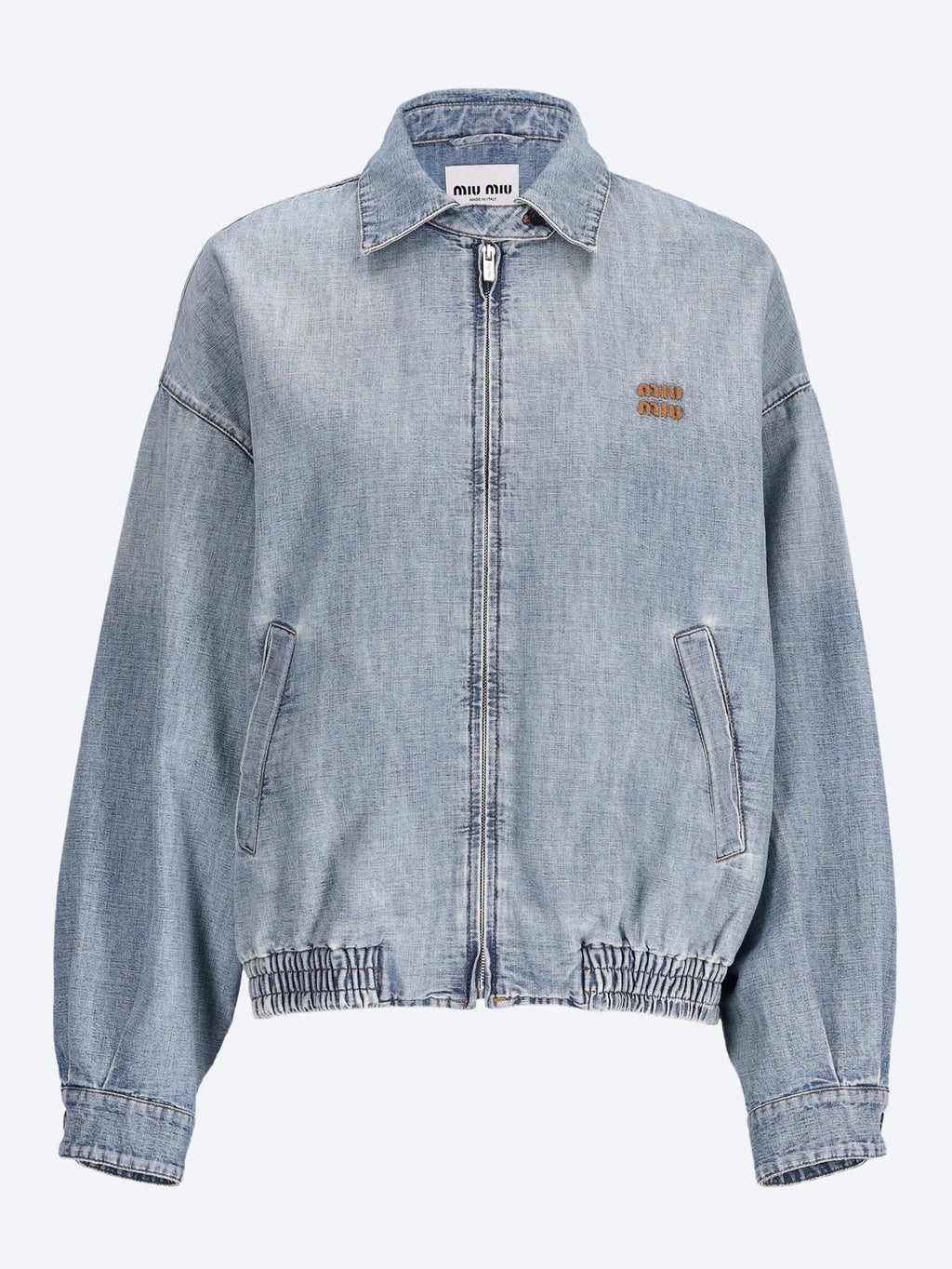 Chambray Jacket Miu miu оригінал – Купити в Україні – боковий вид