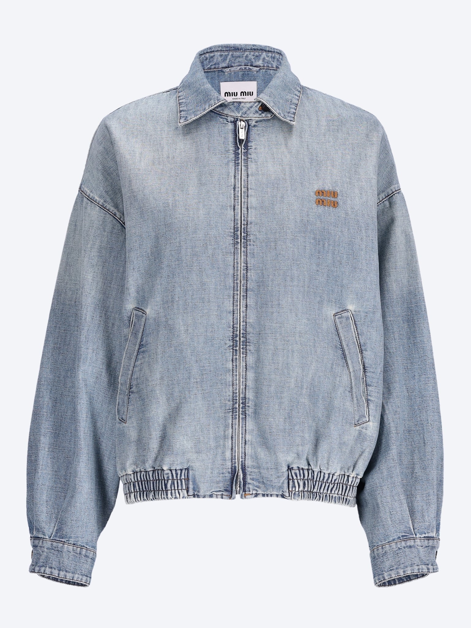 Chambray Jacket Miu miu оригінал – Купити в Україні – боковий вид