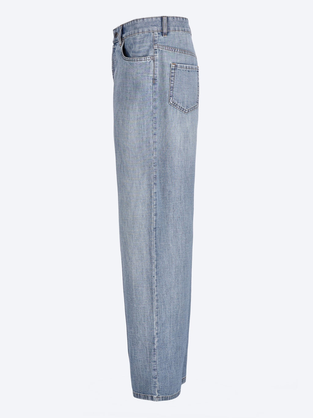 Chambray Pants Miu miu – Гарантія оригінальності – вид ззаду