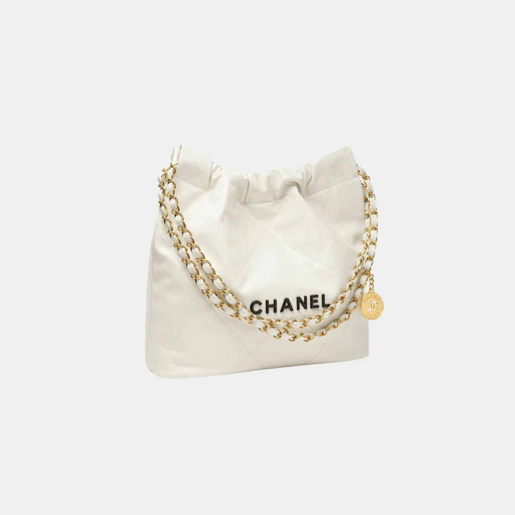 22 Small Handbag Calfskin Chanel – Гарантія оригінальності – вид ззаду