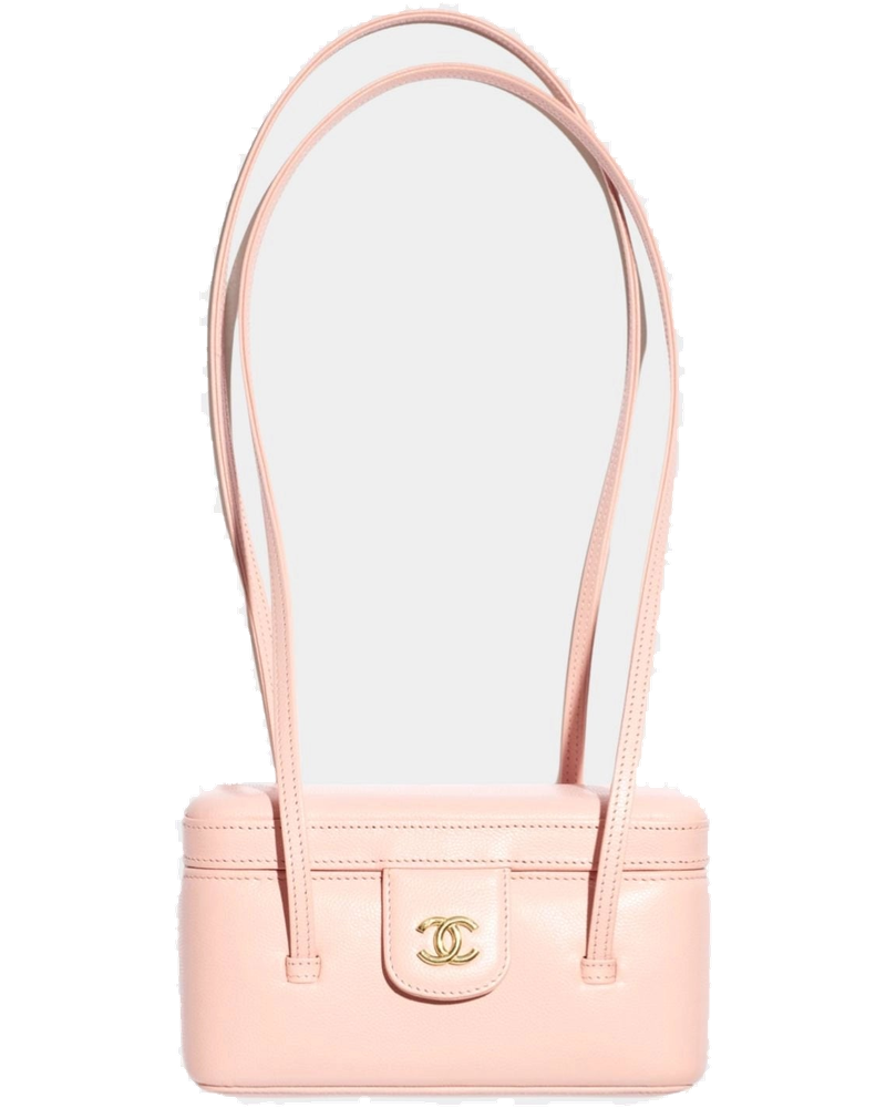 Long Vanity With Leather Strap Grained Shiny Calfskin & Gold Tone Metal Chanel оригінал – Купити в Україні bg_removed_catalog