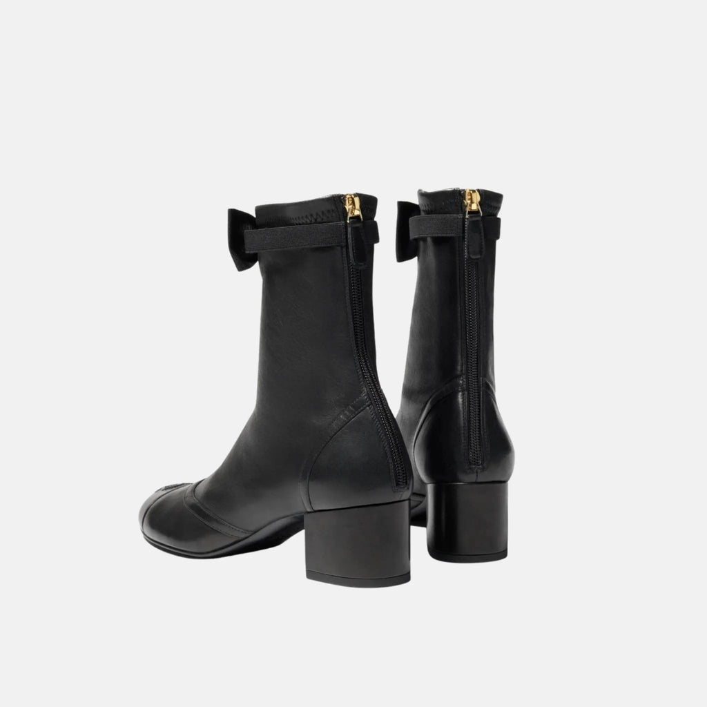 Ankle Boots In Stretch Lambskin Chanel оригінал – Купити в Україні – вид ззаду