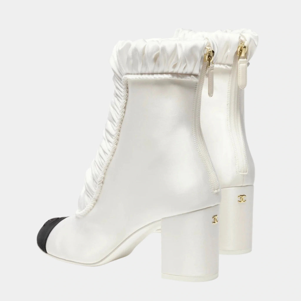 Ankle Boots Silk Satin & Grosgrain Chanel – Гарантія оригінальності – збільшений вид