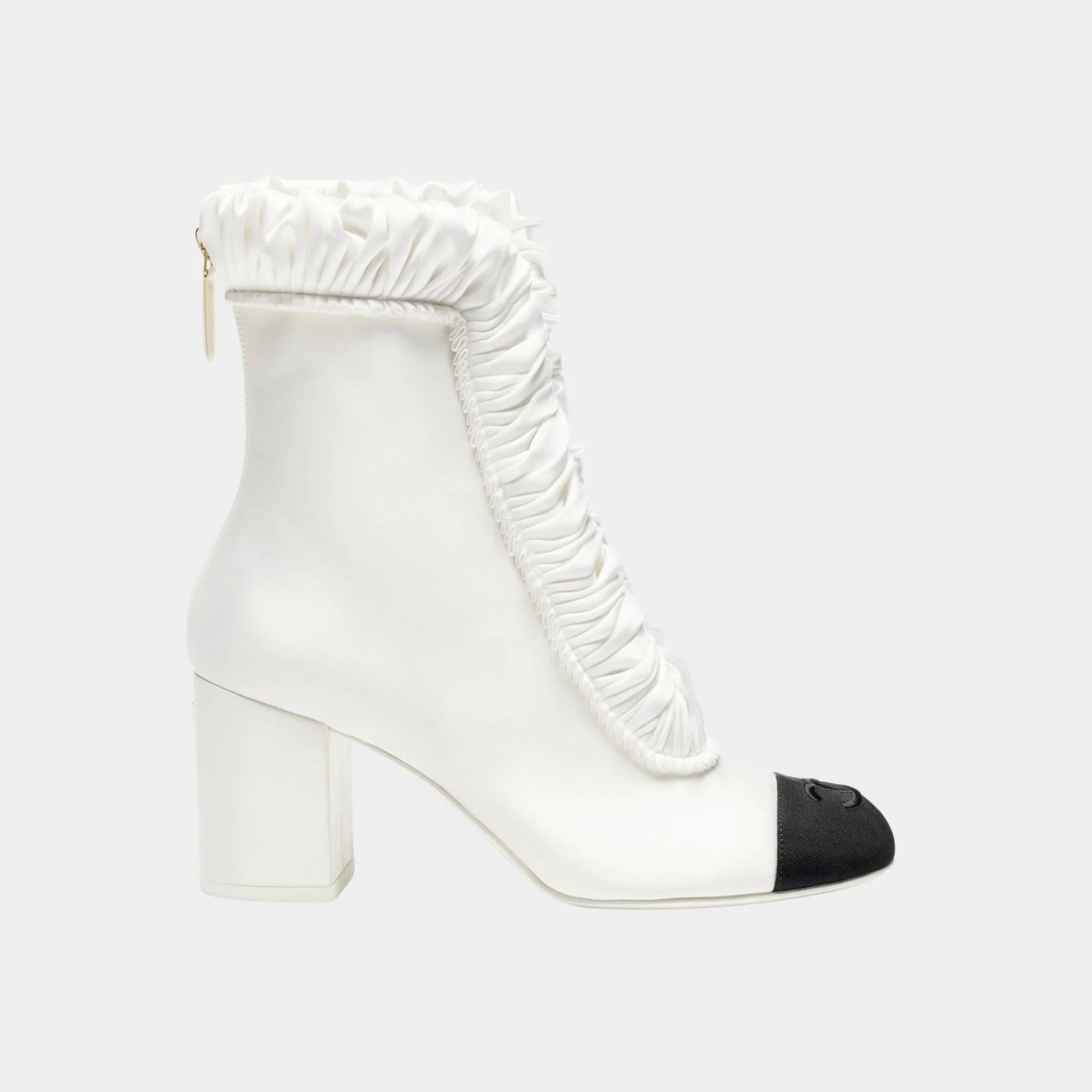 Ankle Boots Silk Satin & Grosgrain Chanel – Гарантія оригінальності – детальний вид