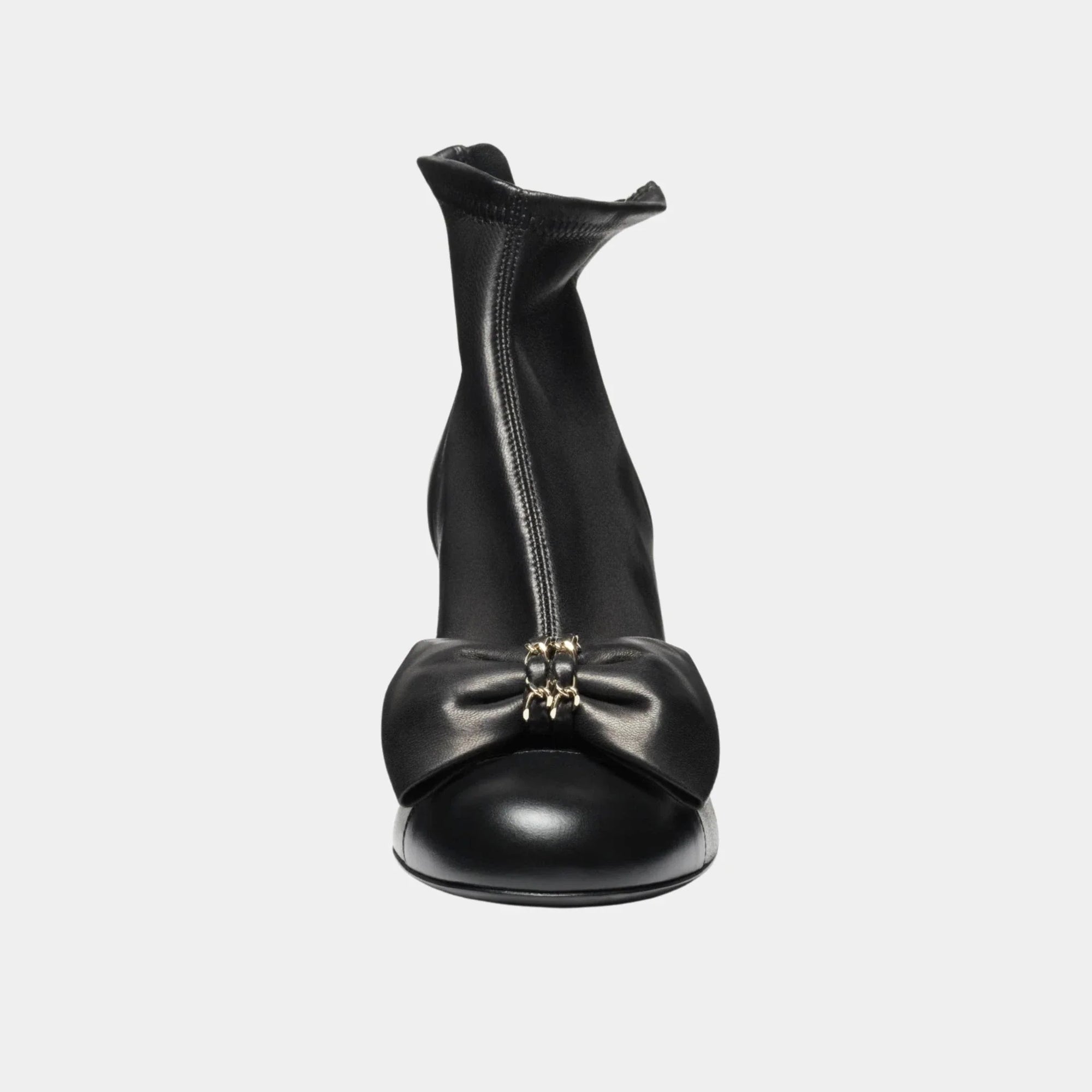 Ankle Boots In Stretch Lambskin Chanel оригінал – Купити в Україні – вид ззаду