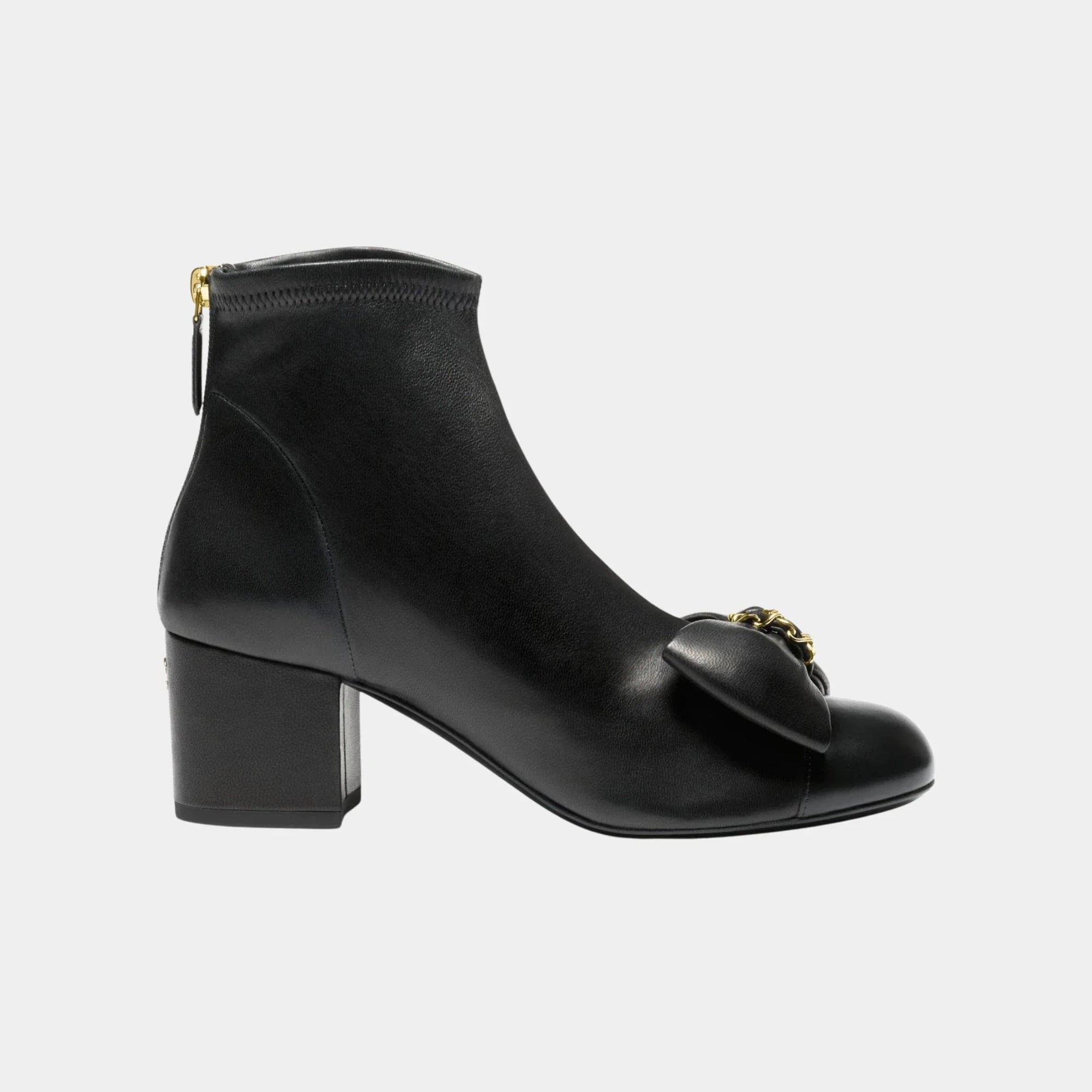 Ankle Boots In Stretch Lambskin Chanel оригінал – Купити в Україні – боковий вид