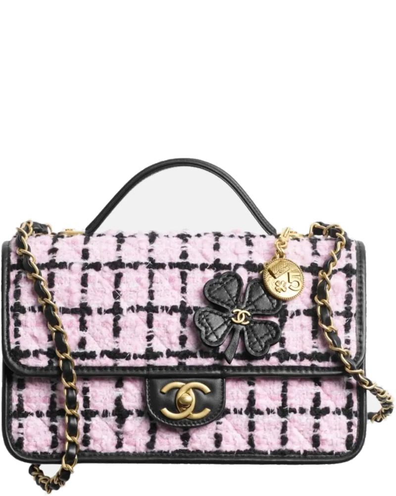 Flap Bag Top Handle In Wool Tweed And Calfskin Chanel – Гарантія оригінальності