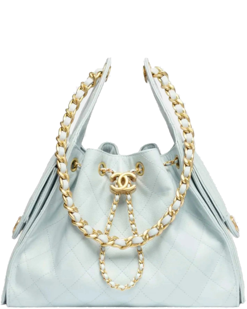 Small Chanel 25 Bag In Light Blue Calfskin Chanel оригінал – Купити в Україні