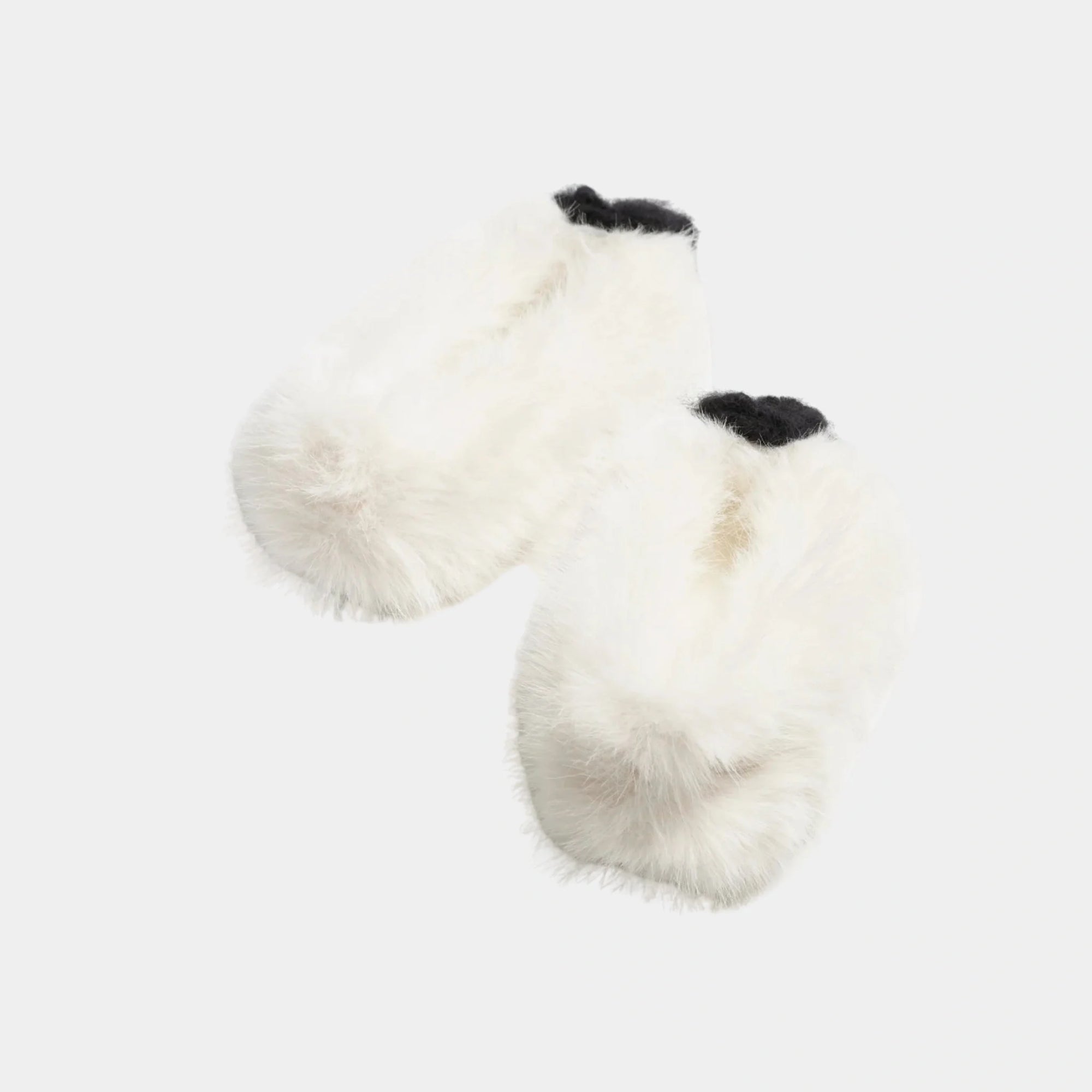 Оригінальна Ballet Flats In Mixed Fibers & Patent Calfskin Chanel – вид ззаду