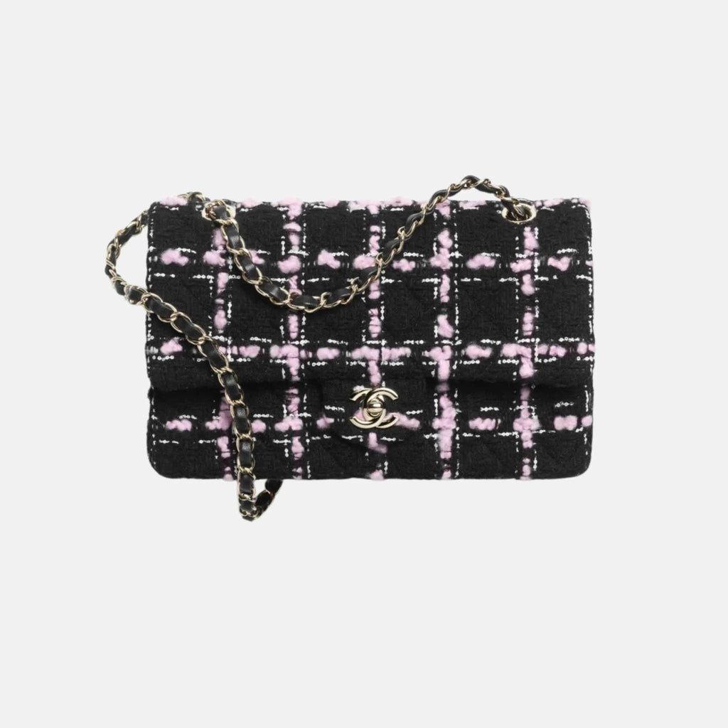 Classic 11.12 Bag In Wool Tweed And Gold Metal Chanel оригінал – Купити в Україні – боковий вид