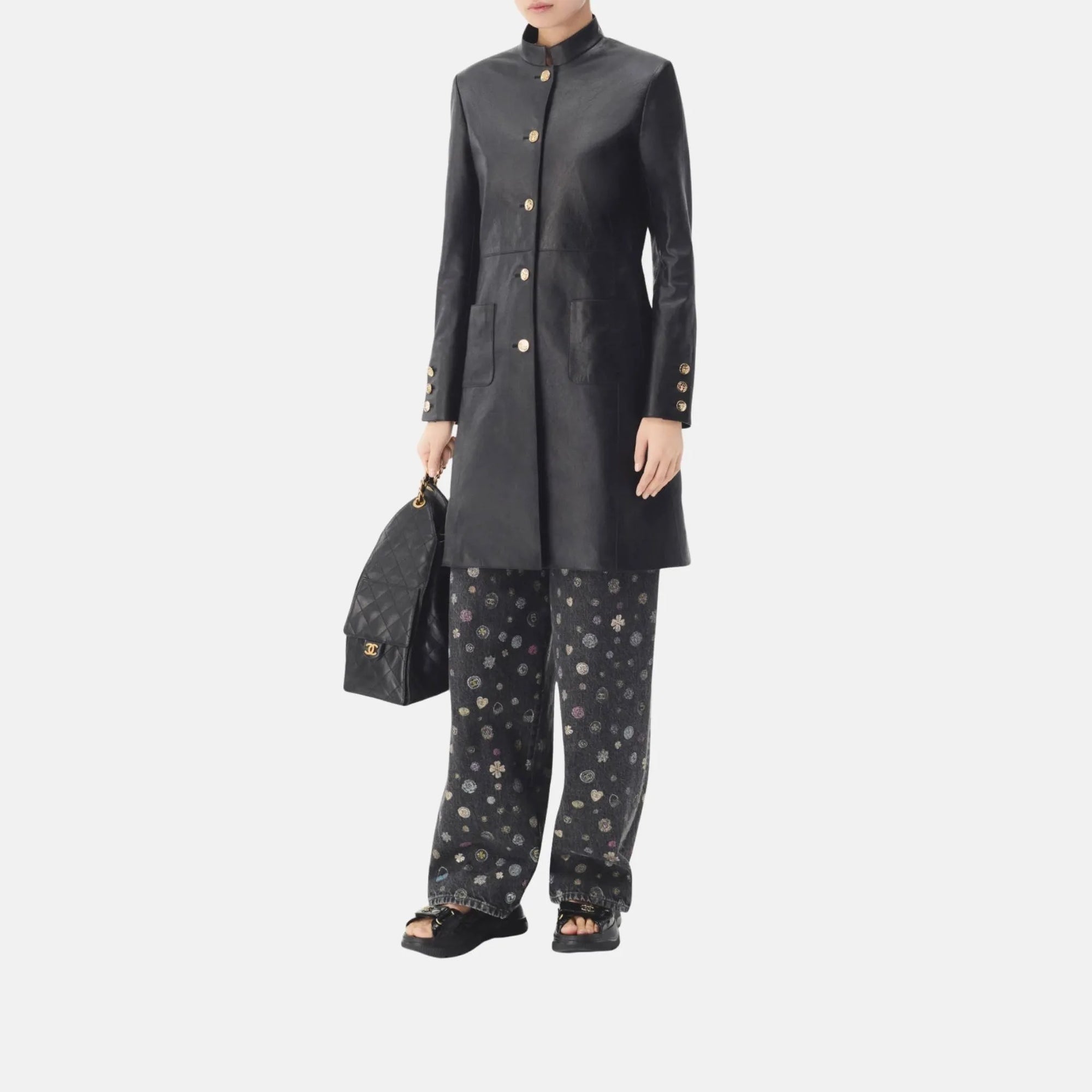 Chanel Outerwear оригінал | Швидка доставка Україна – вид ззаду